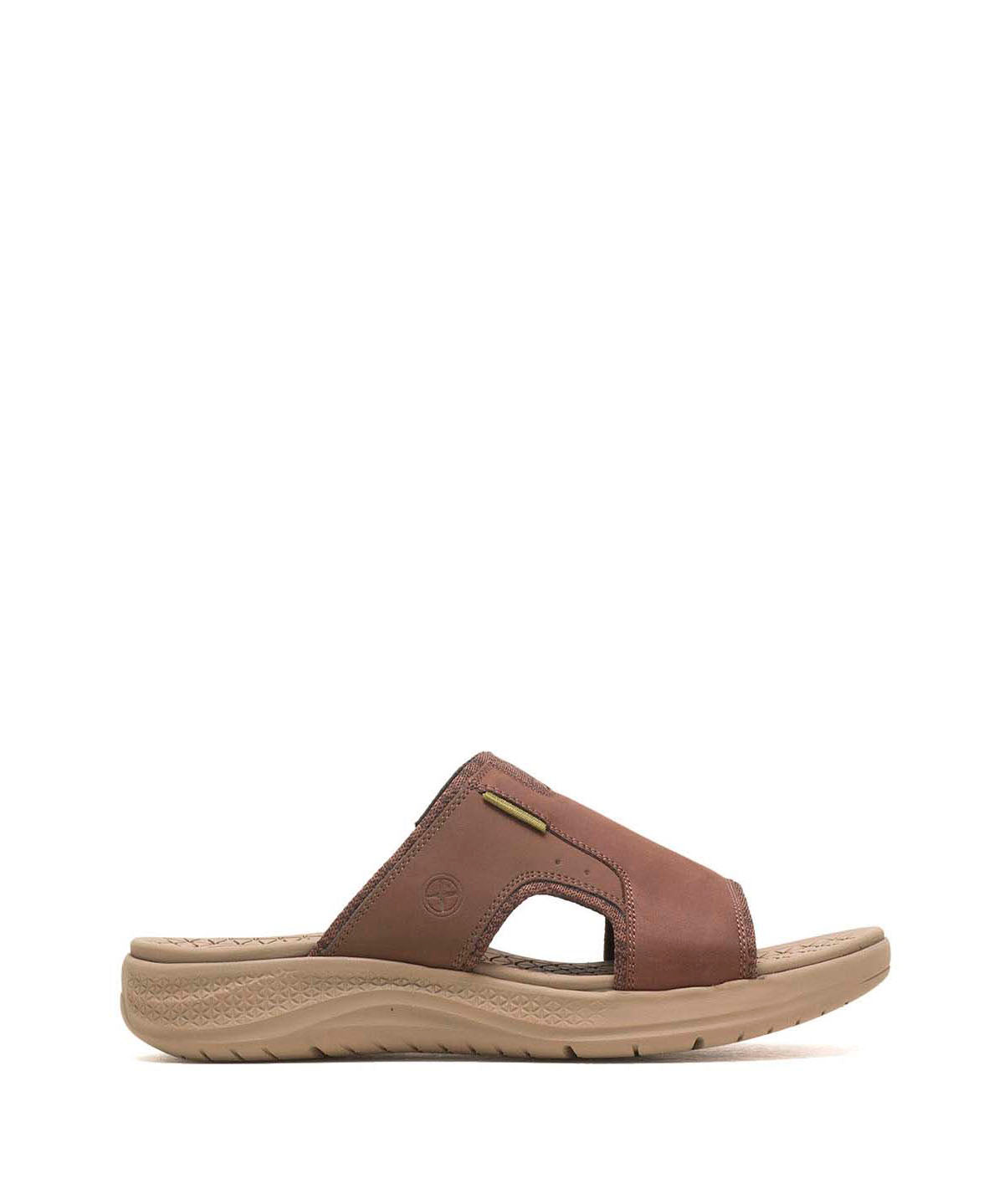 Sandalia Activate Slide Hombre Café Oscuro