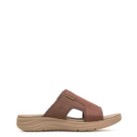 Sandalia Activate Slide Hombre Café Oscuro