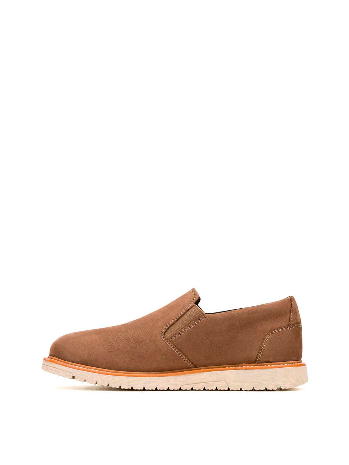 Slip On Cuero Hombre Jenson Slip Café
