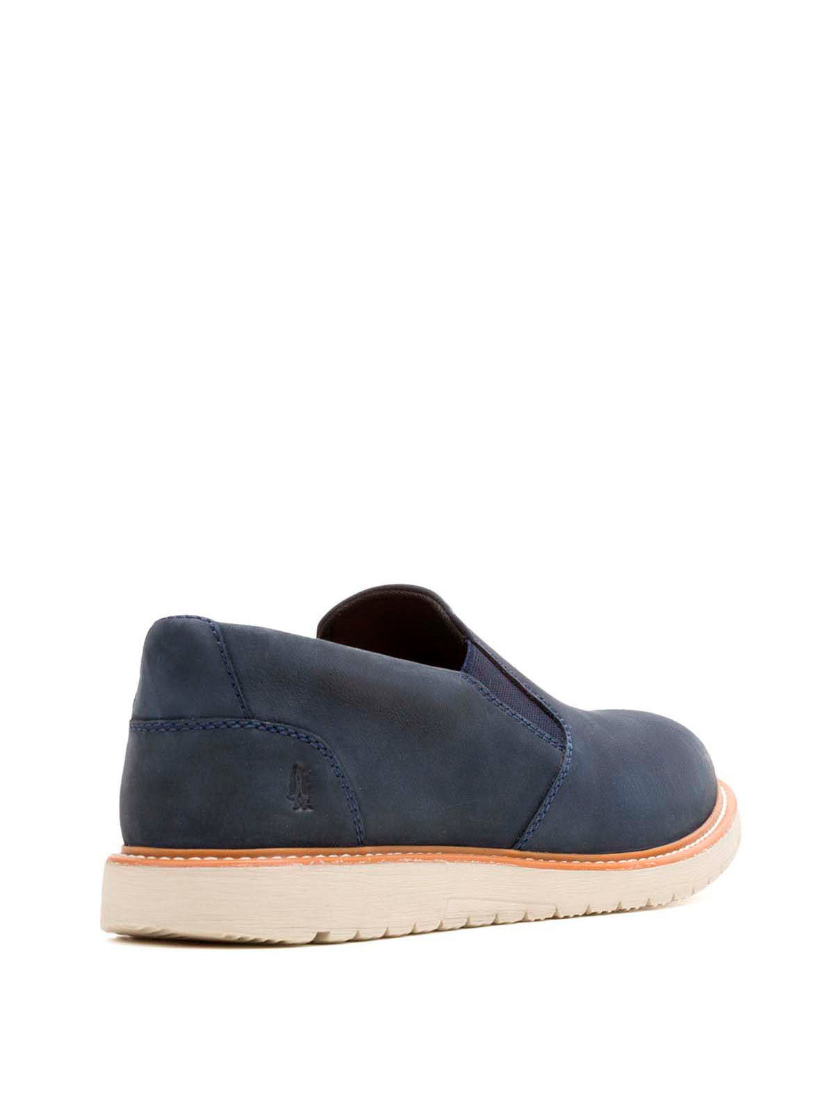 Slip On Cuero Hombre Jenson Slip Azul Hush