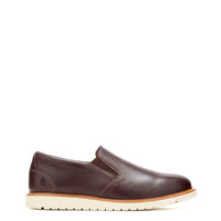 Slip On Cuero Hombre Jenson Slip Café Hush | Hush Puppies