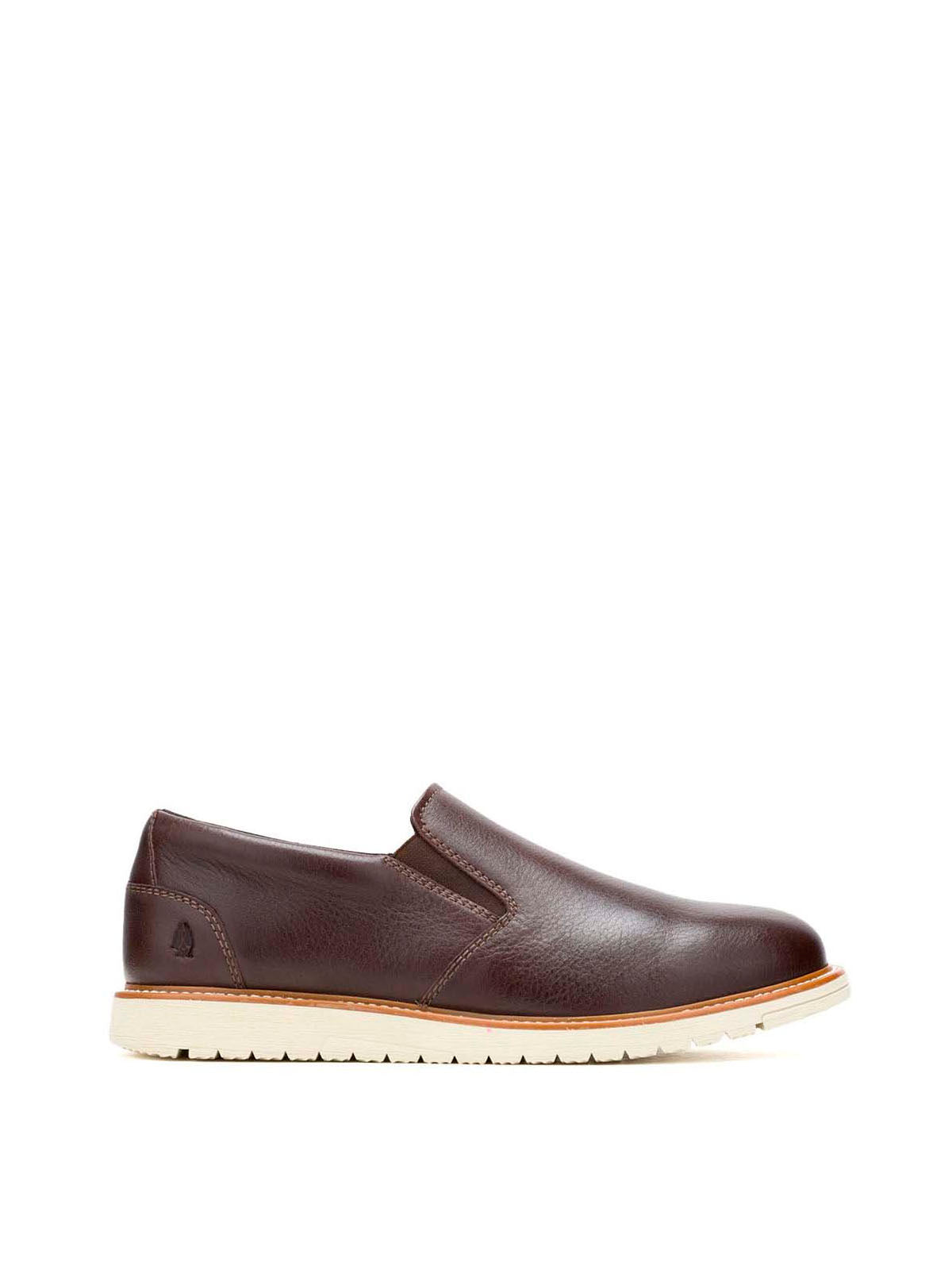Slip On Cuero Hombre Jenson Slip Café Hush | Hush Puppies