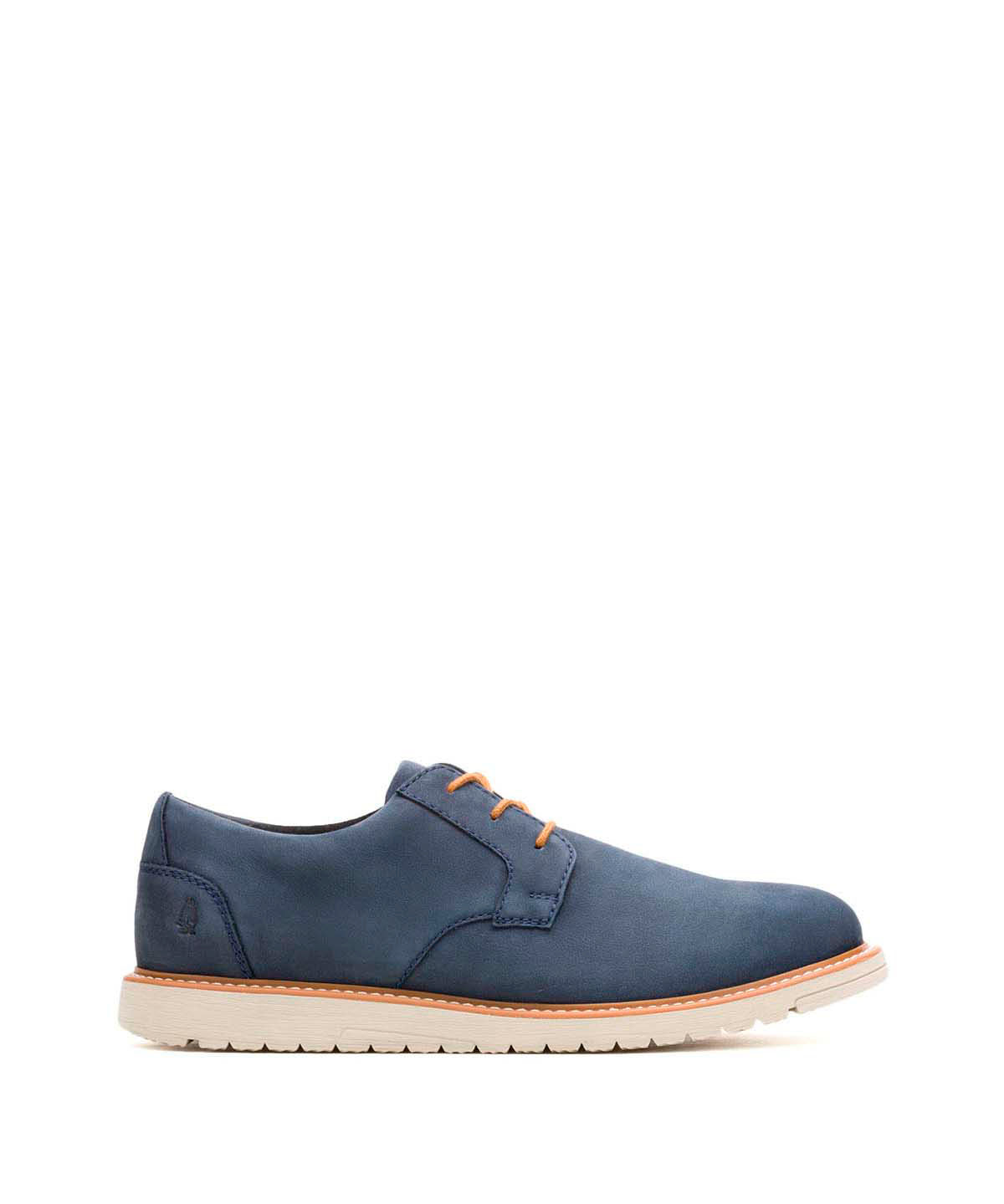 Zapato Cuero Hombre Jenson Oxford Azul Hush Puppies