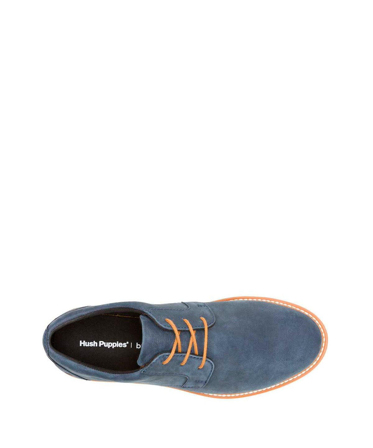 Zapato Cuero Hombre Jenson Oxford Azul Hush Puppies