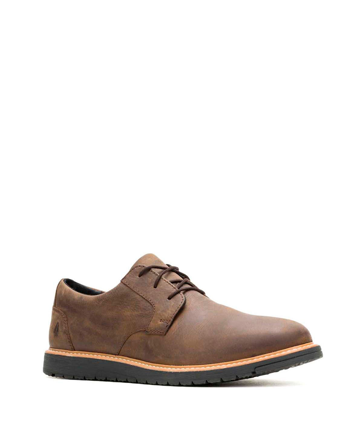 Zapato Cuero Hombre Jenson Oxford Café Hush Puppies | Hush Puppies
