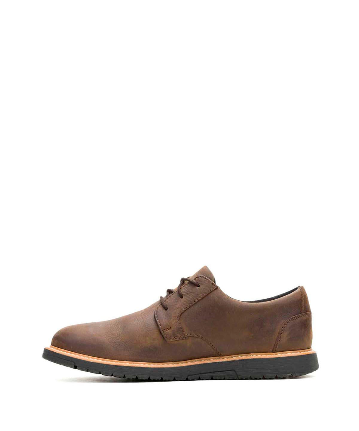 Zapato Cuero Hombre Jenson Oxford Café Hush Puppies | Hush Puppies