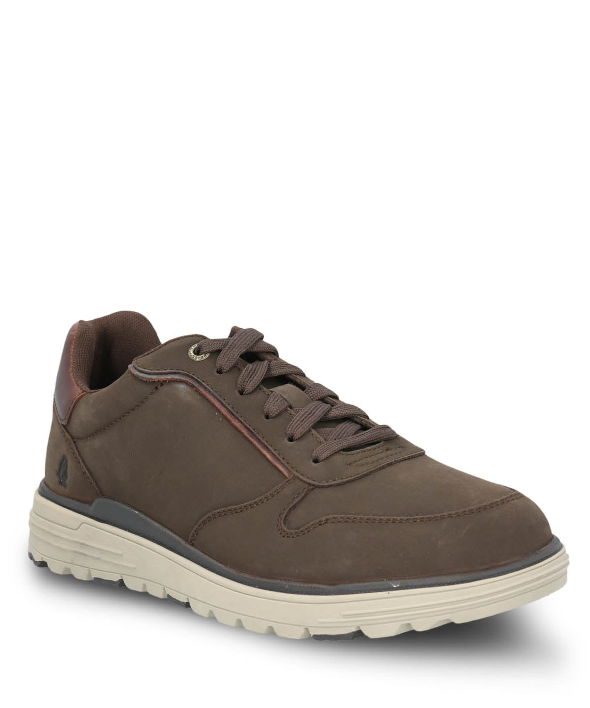 Zapatilla Cuero Hombre Gualaz Café Oscuro