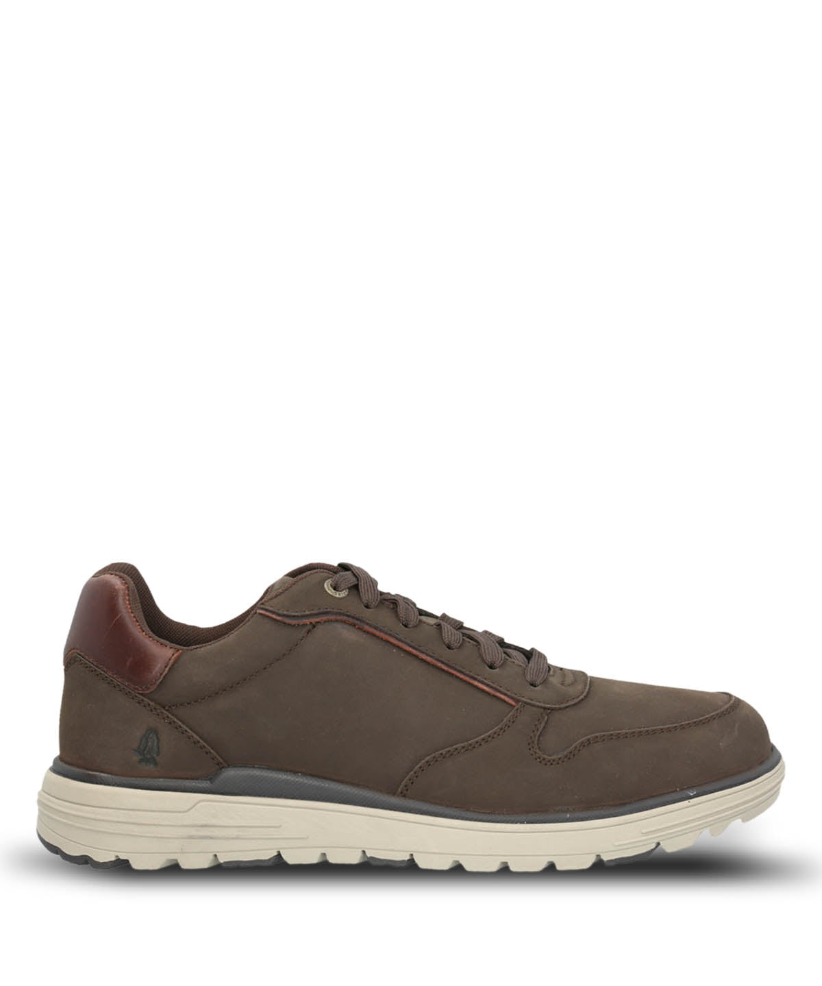 Zapatilla Cuero Hombre Gualaz Café Oscuro