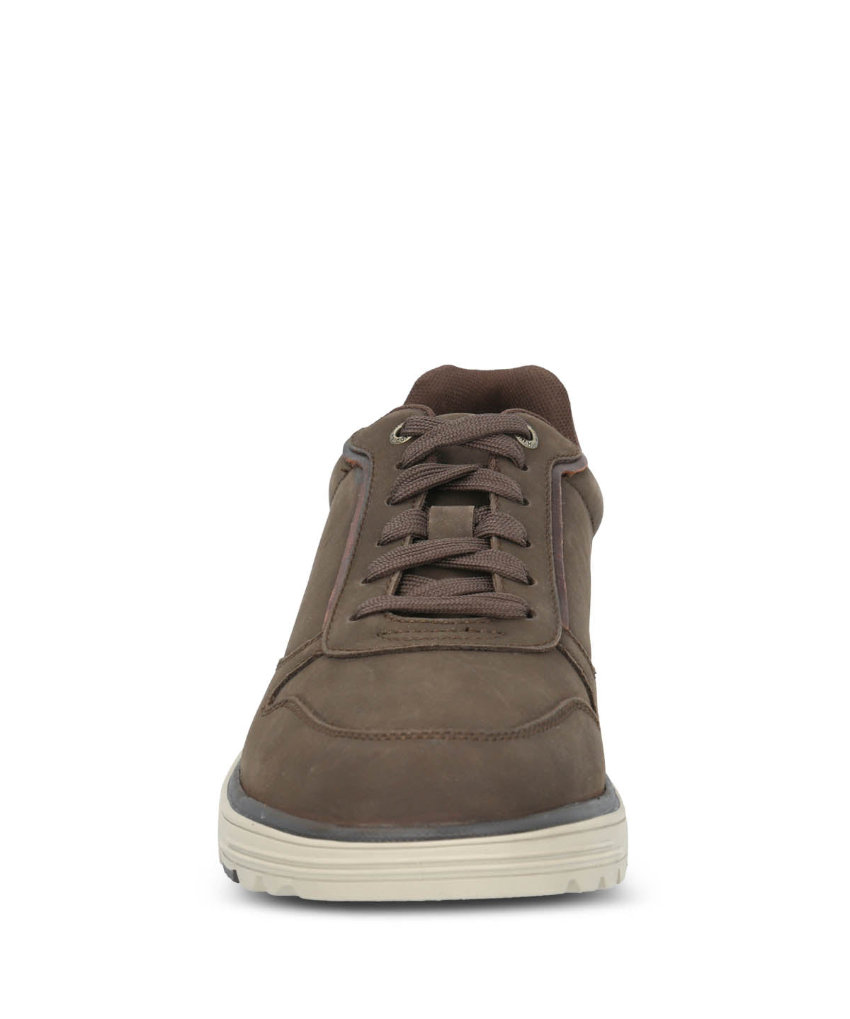 Zapatilla Cuero Hombre Gualaz Café Oscuro