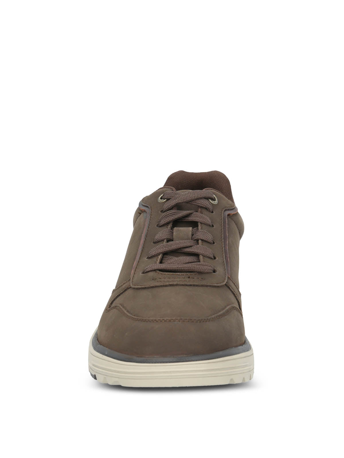 Zapatilla Cuero Hombre Gualaz Café Oscuro