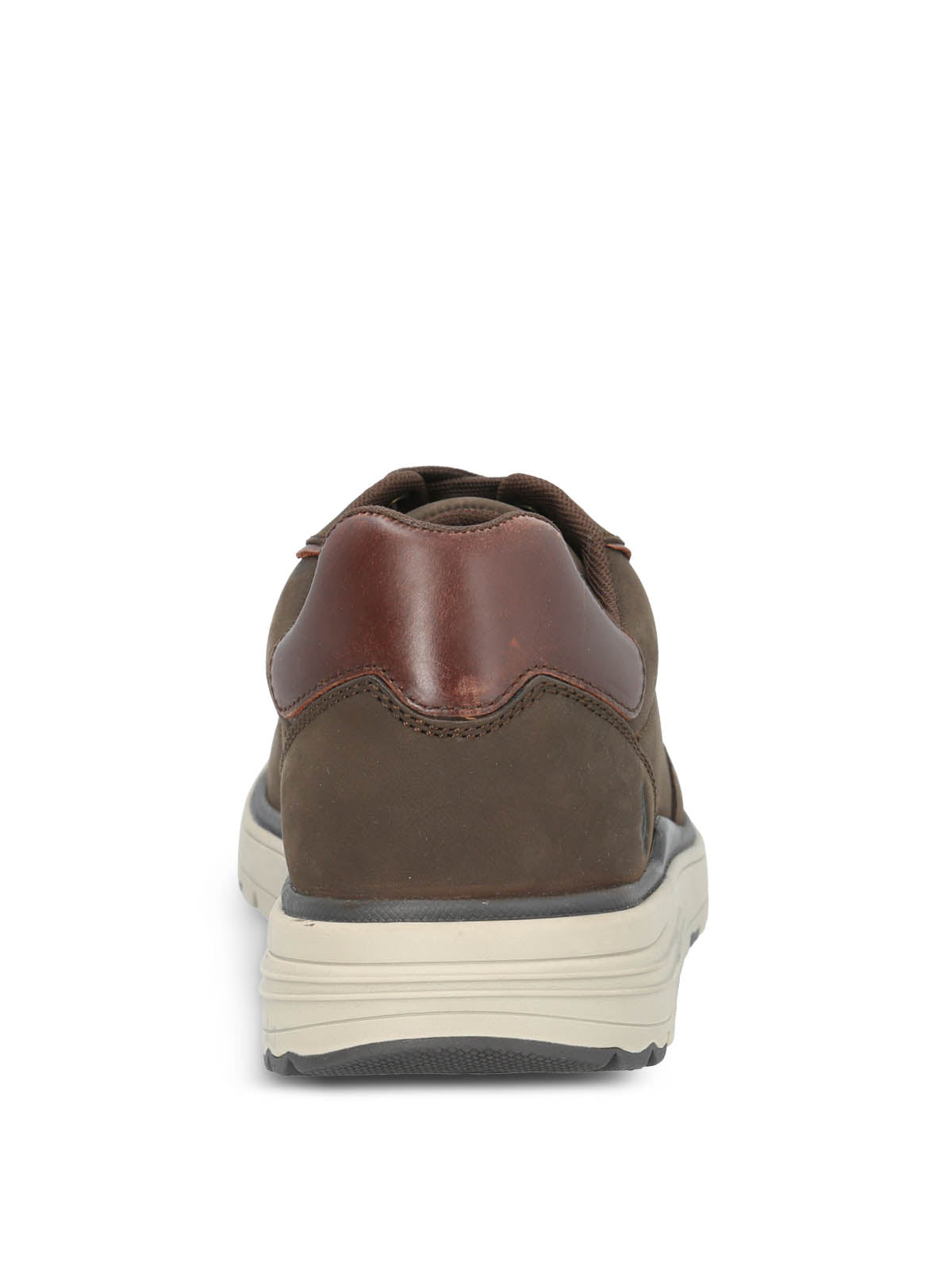 Zapatilla Cuero Hombre Gualaz Café Oscuro