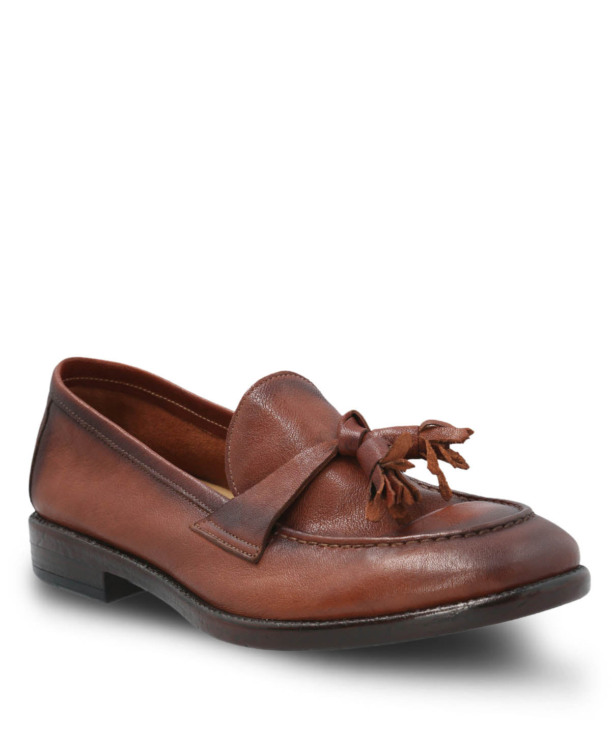 Mocasin Cuero Hombre Tivoli Café