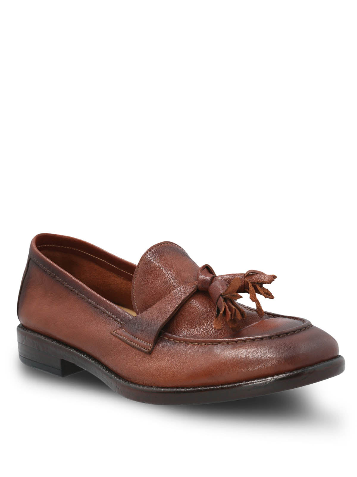 Mocasin Cuero Hombre Tivoli Café