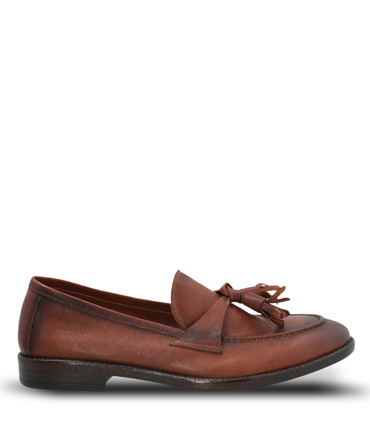 Mocasin Cuero Hombre Tivoli Café