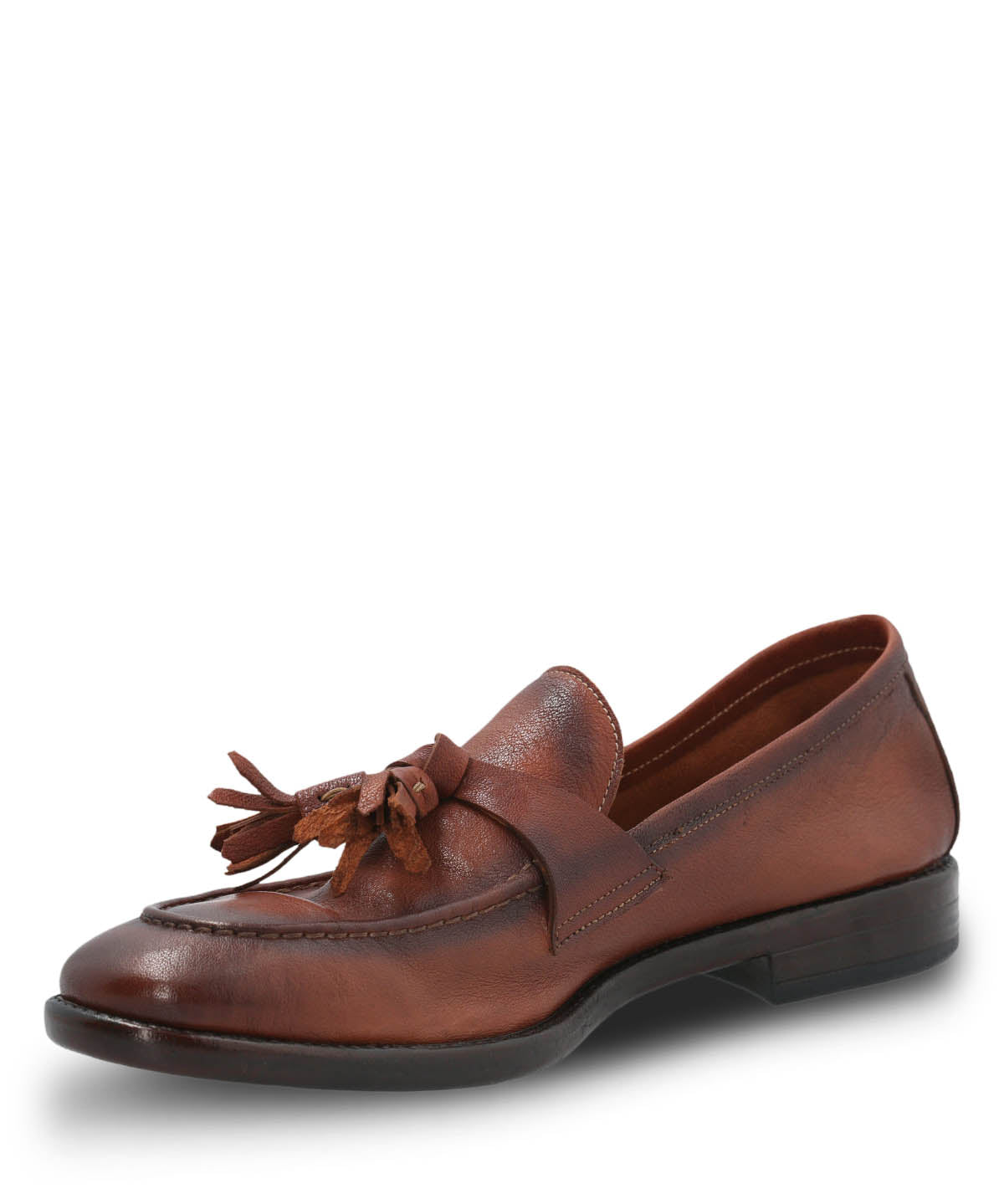 Mocasin Cuero Hombre Tivoli Café