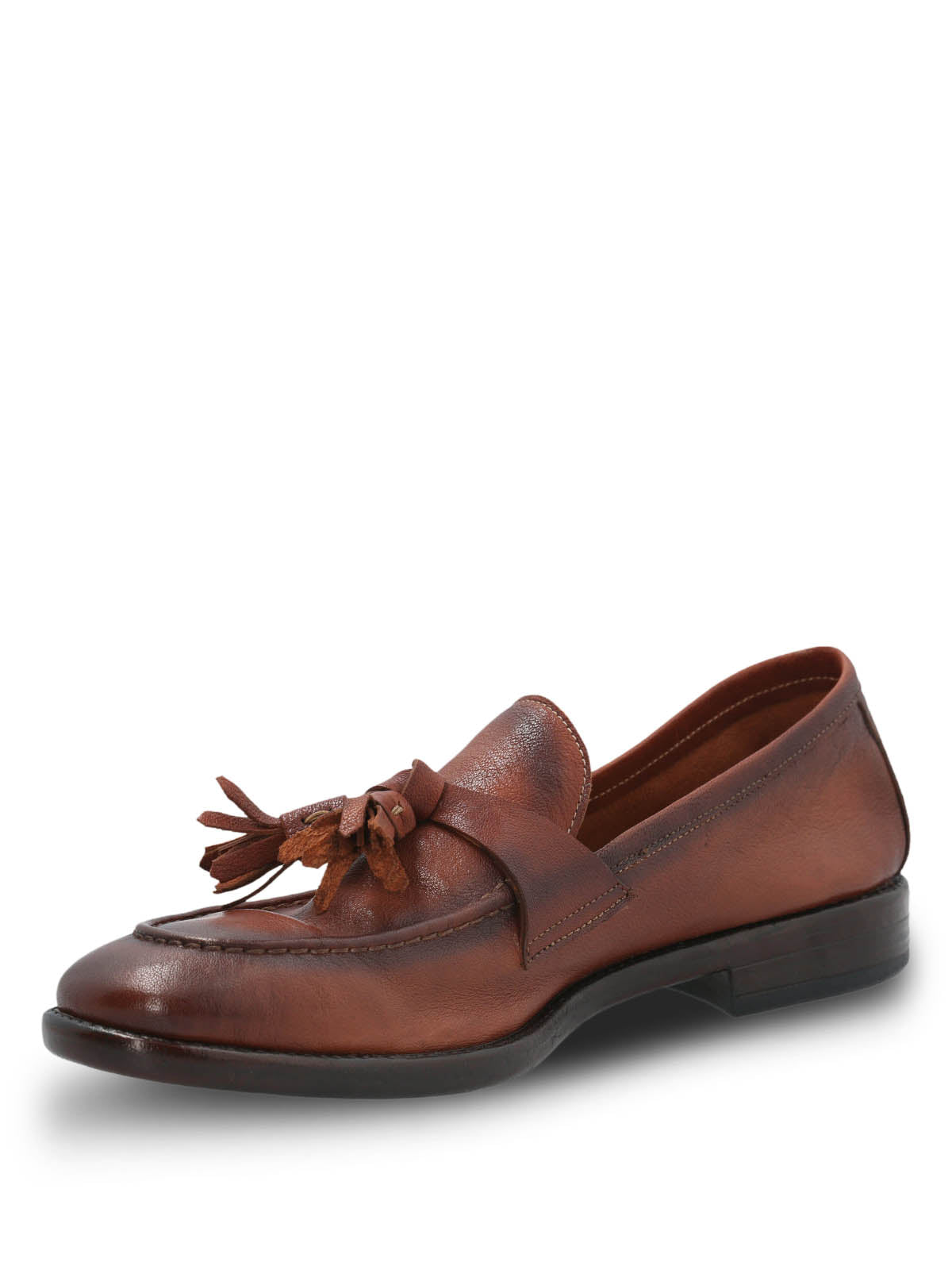 Mocasin Cuero Hombre Tivoli Café