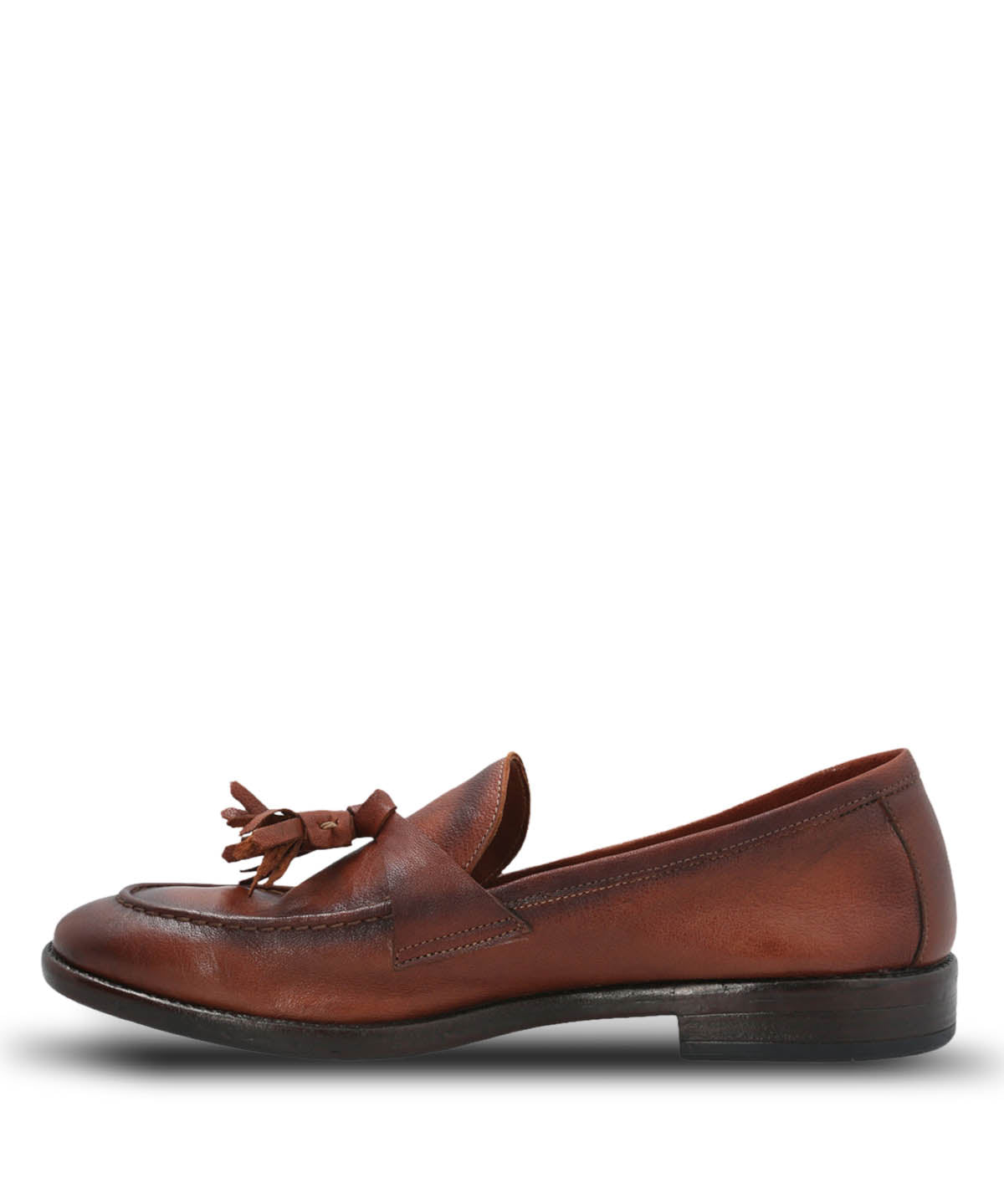 Mocasin Cuero Hombre Tivoli Café