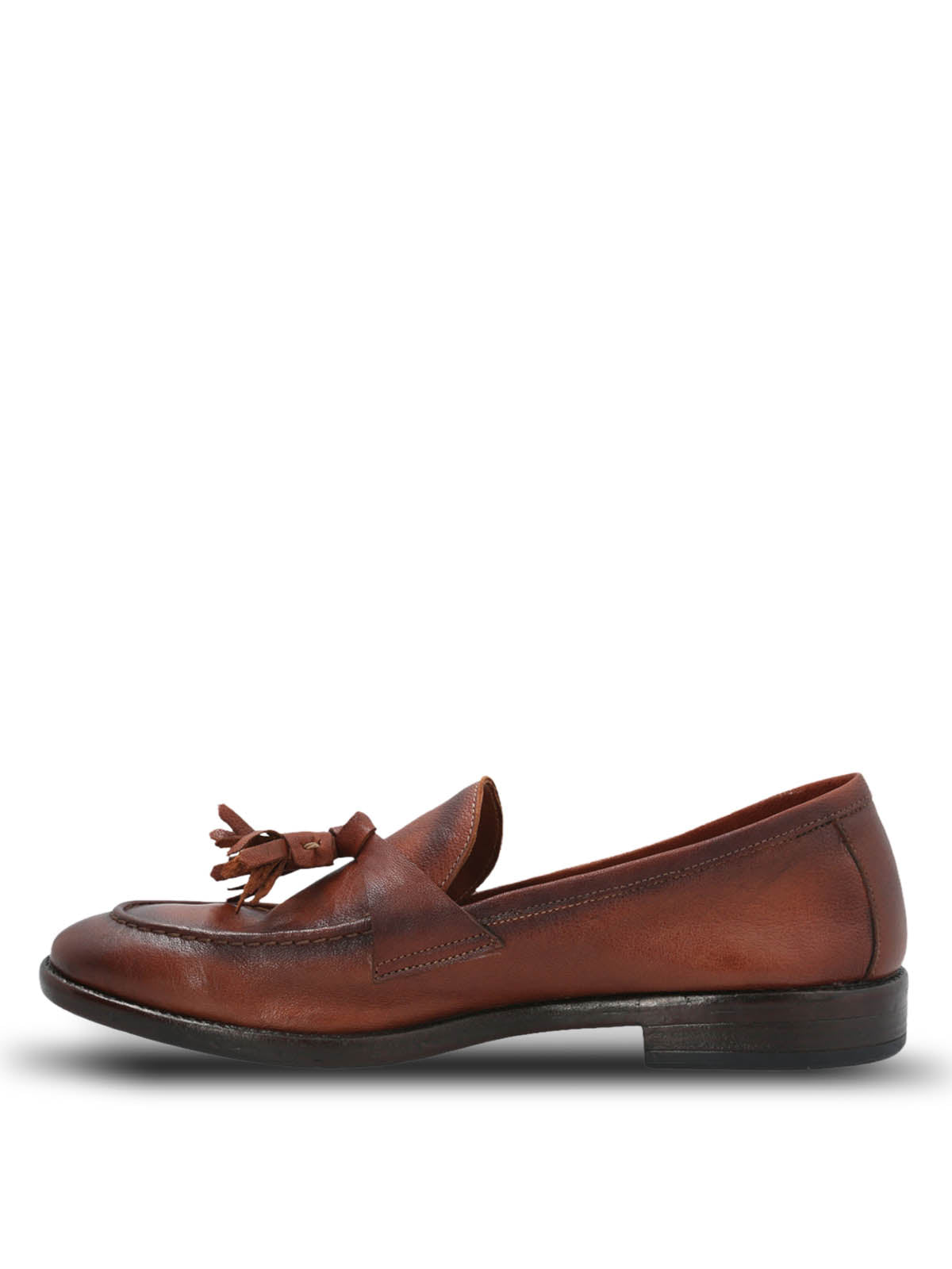 Mocasin Cuero Hombre Tivoli Café