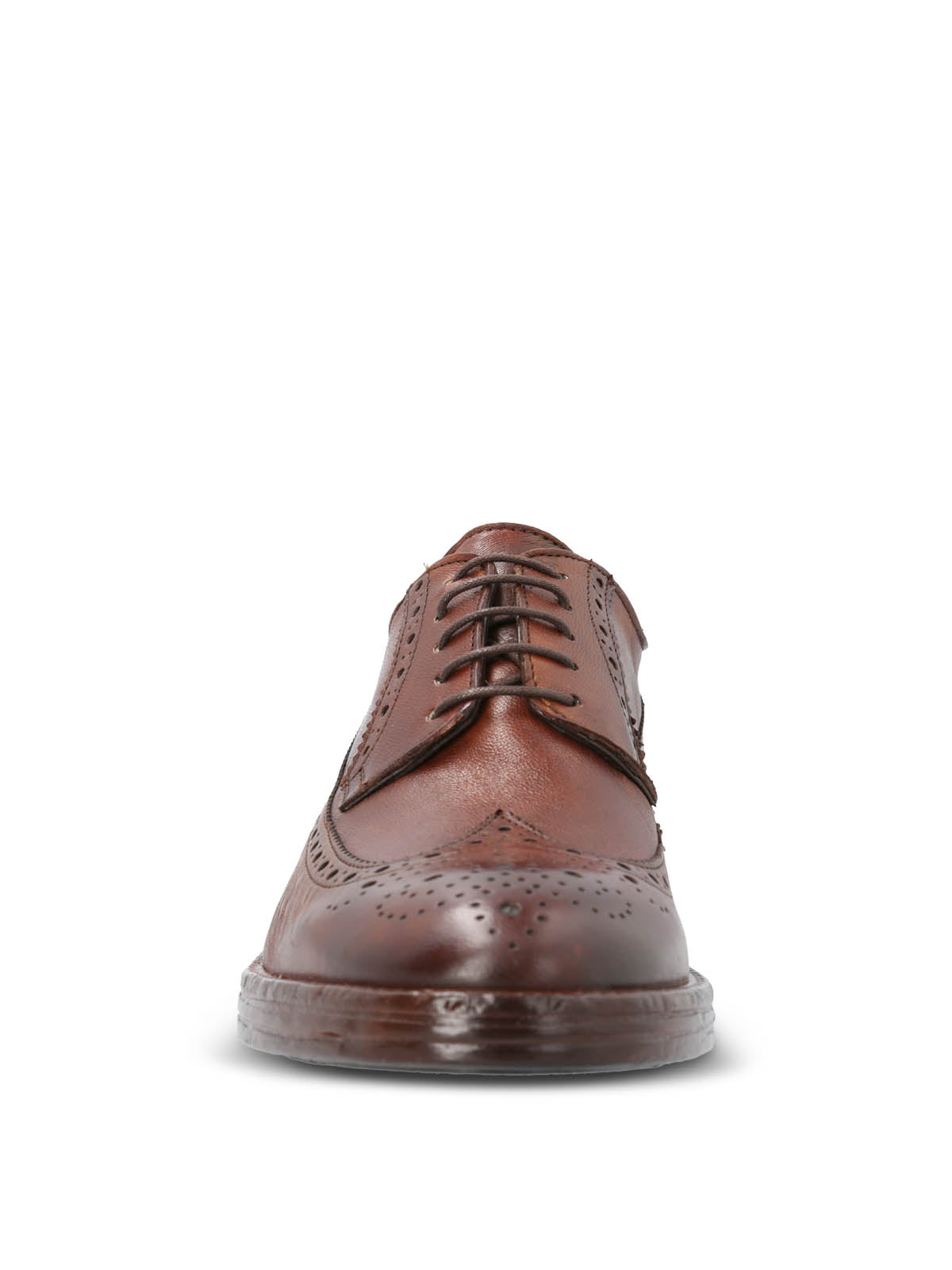 Zapato Vestir Cuero Hombre Paolo Café