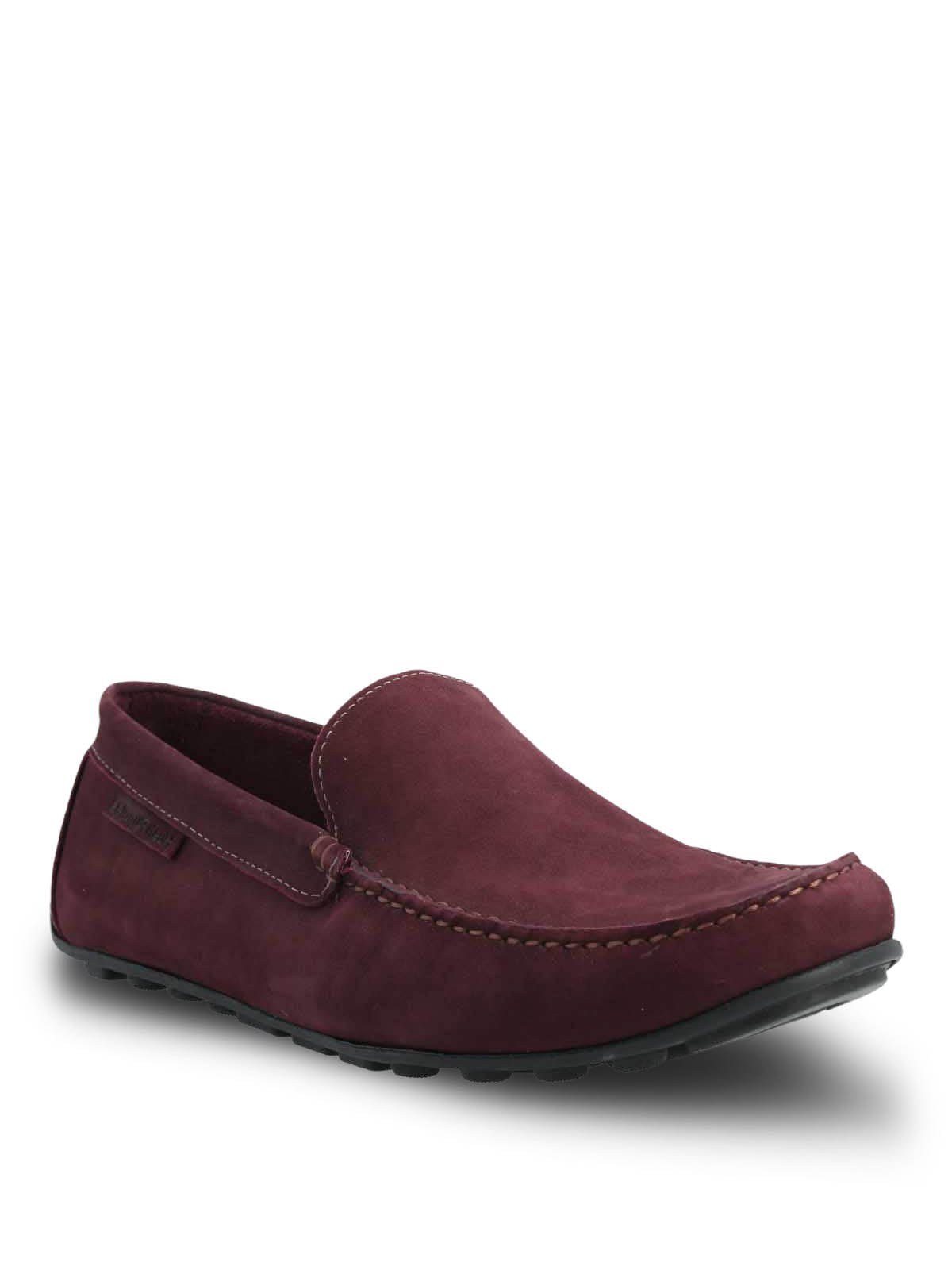 Mocasin Cuero Hombre Blumenau Burdeo Hush Puppies