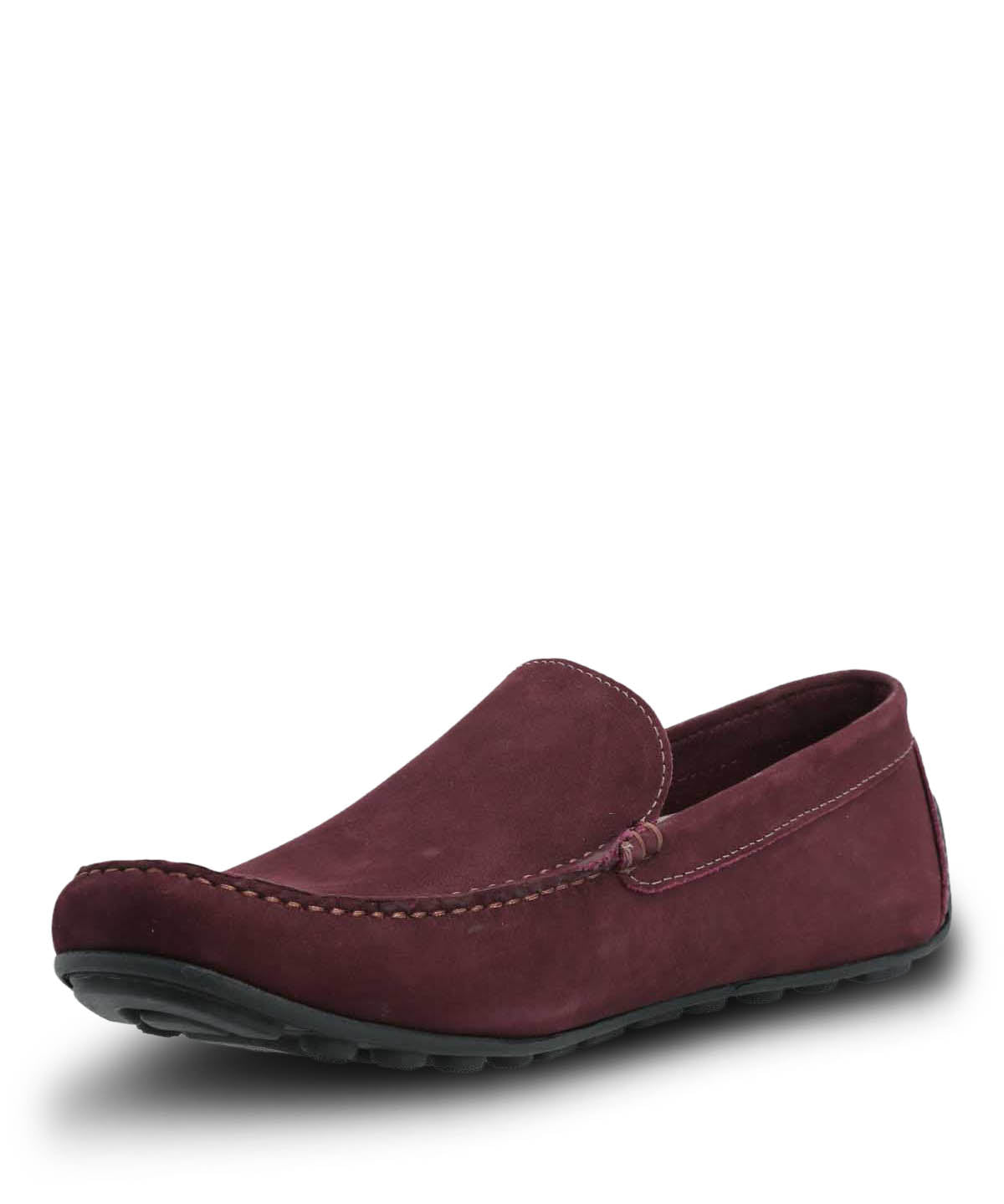 Mocasin Cuero Hombre Blumenau Burdeo Hush Puppies