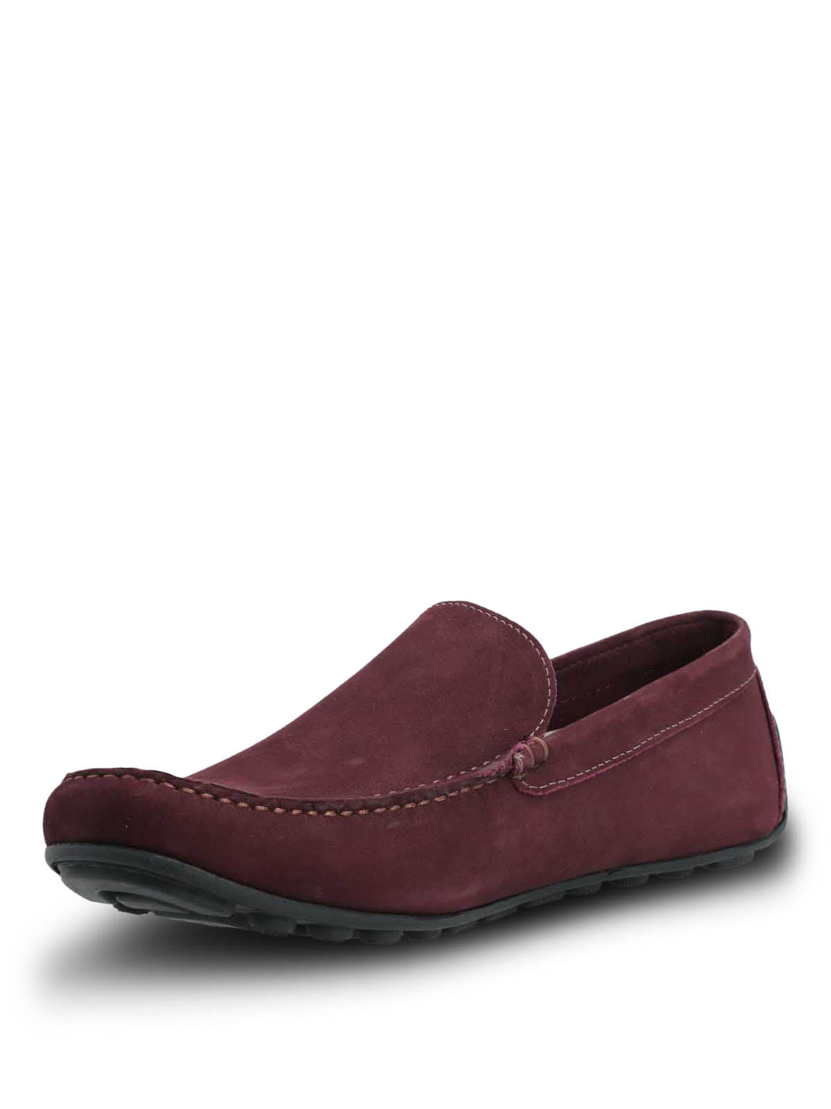 Mocasin Cuero Hombre Blumenau Burdeo Hush Puppies