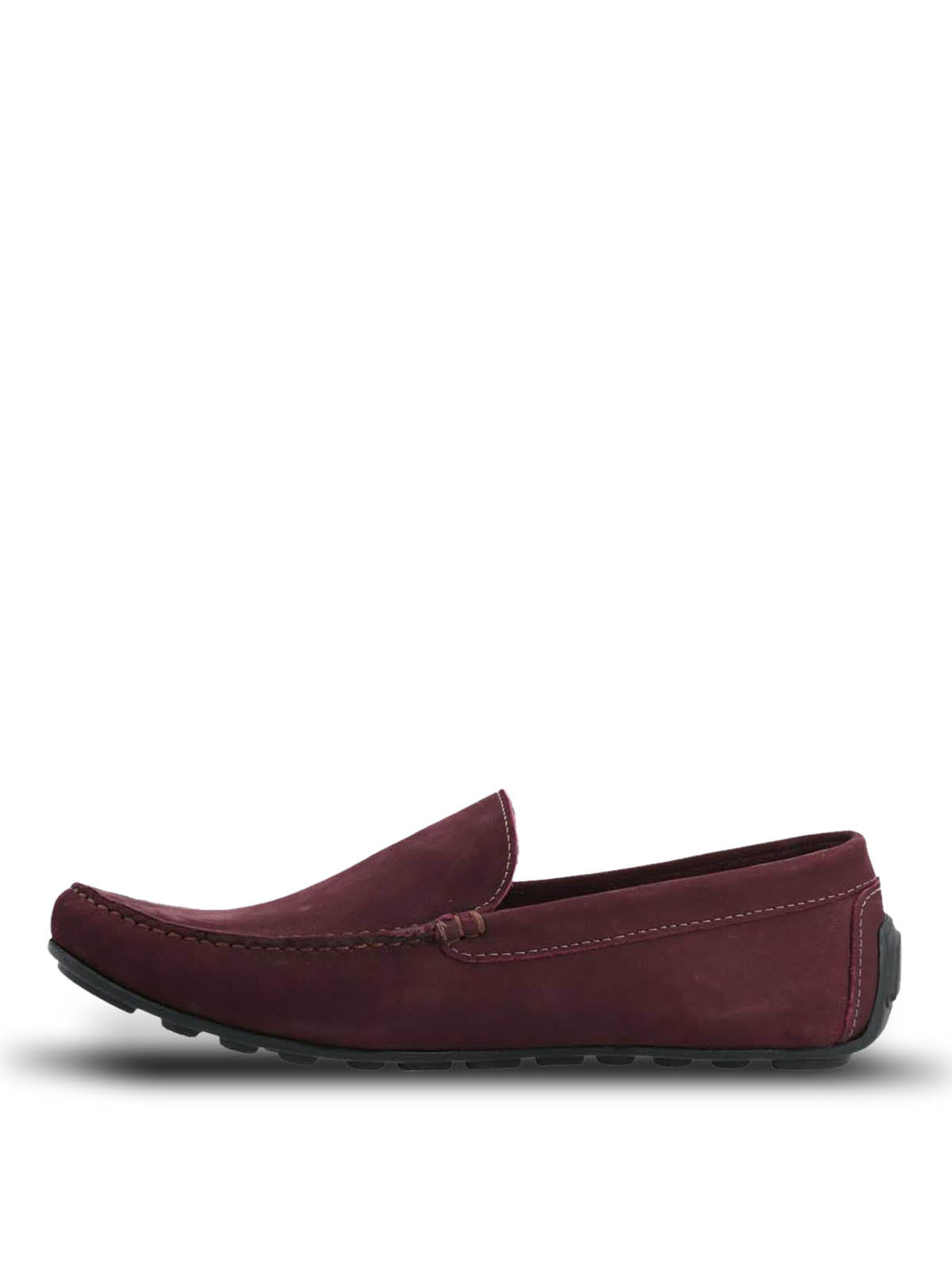 Mocasin Cuero Hombre Blumenau Burdeo Hush Puppies