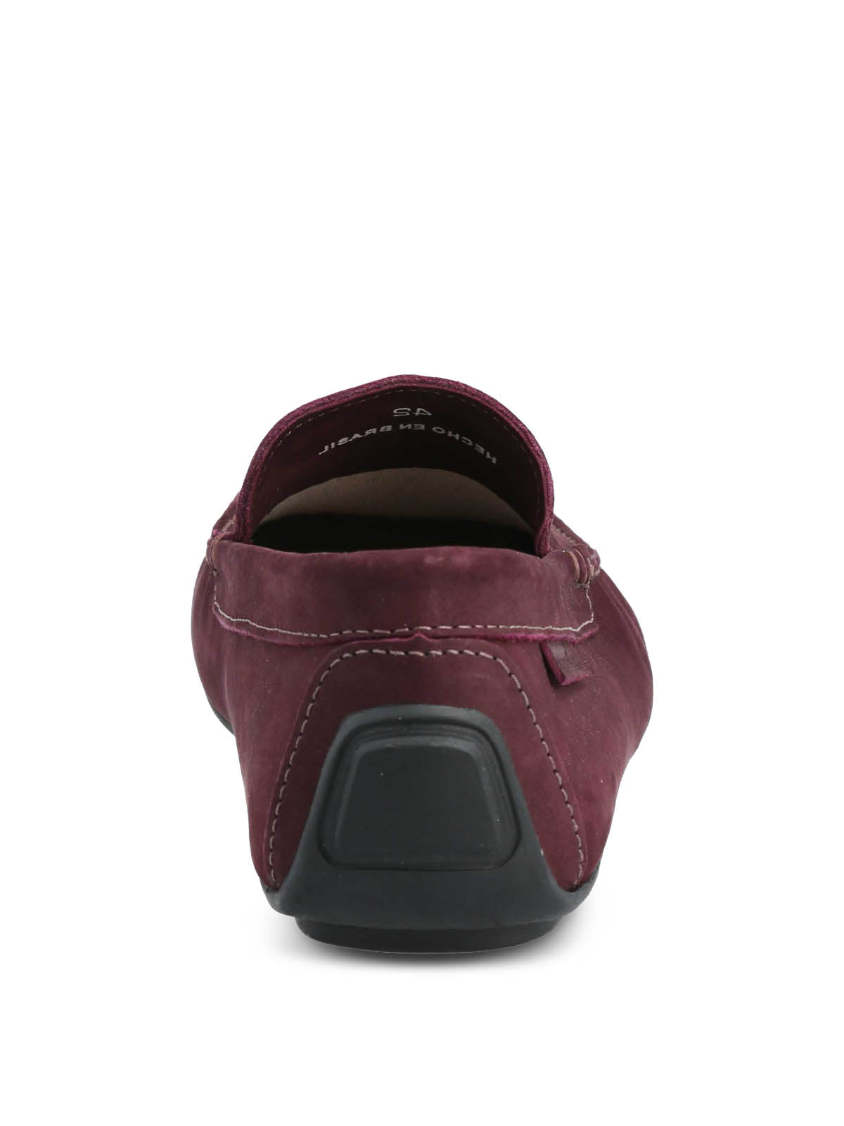 Mocasin Cuero Hombre Blumenau Burdeo Hush Puppies
