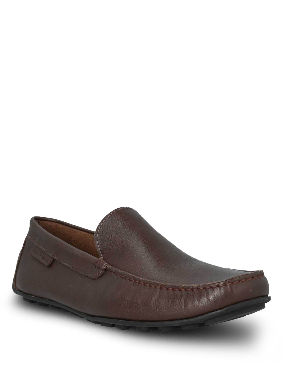 Mocasin Cuero Hombre Blumenau Café Oscuro | Hush Puppies