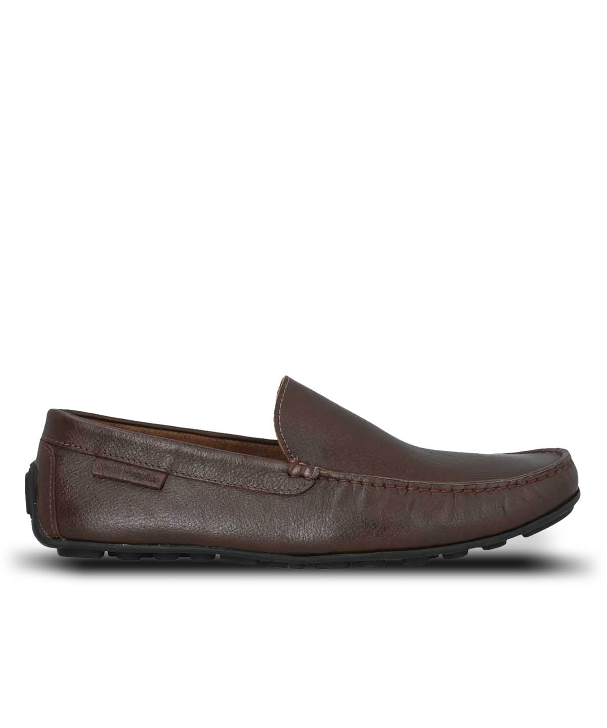 Mocasin Cuero Hombre Blumenau Café Oscuro | Hush Puppies