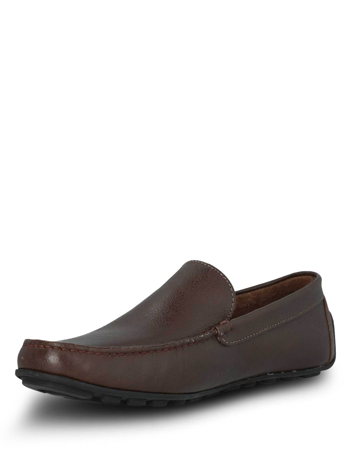 Mocasin Cuero Hombre Blumenau Café Oscuro | Hush Puppies