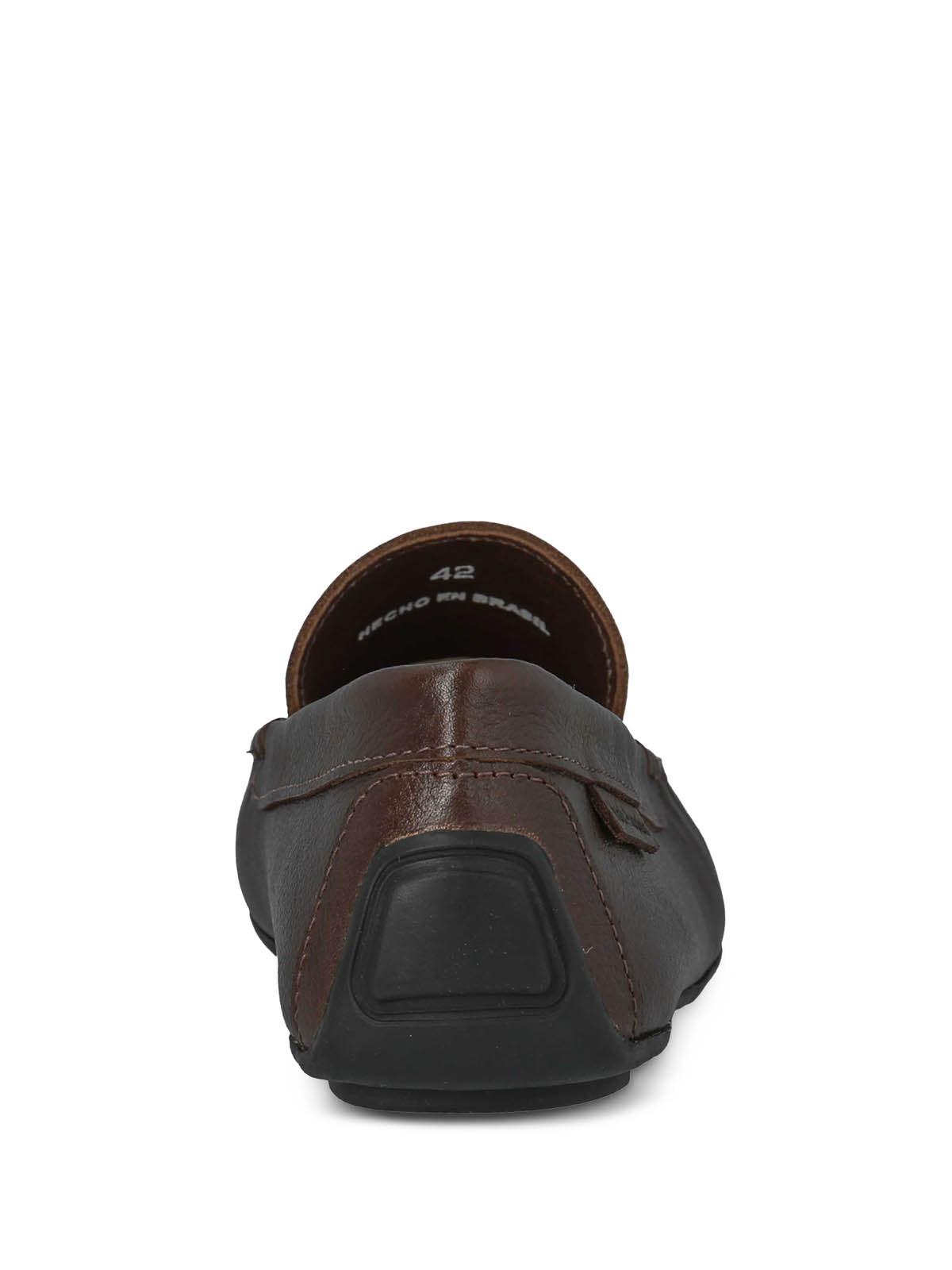 Mocasin Cuero Hombre Blumenau Café Oscuro | Hush Puppies