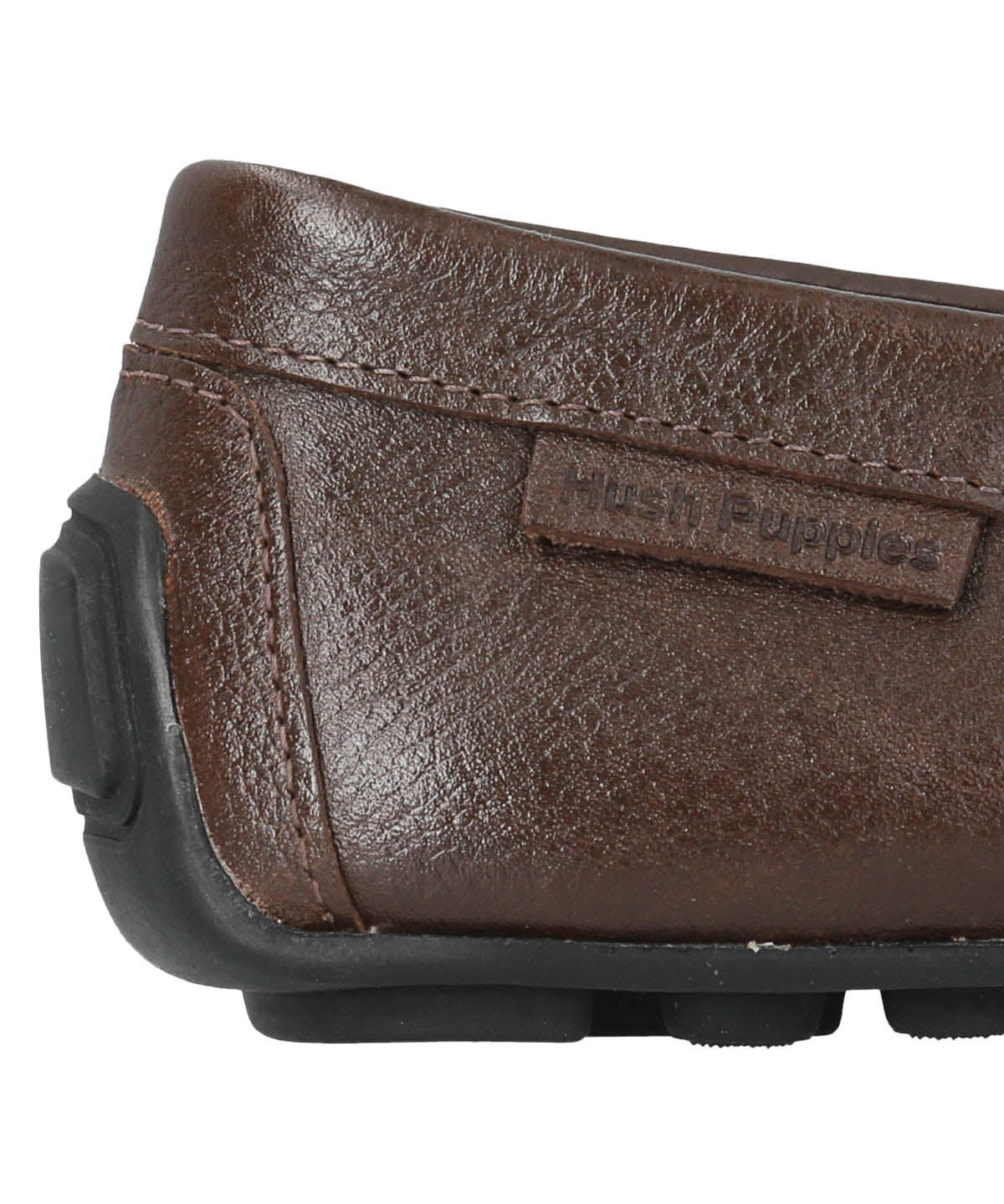 Mocasin Cuero Hombre Blumenau Café Oscuro | Hush Puppies