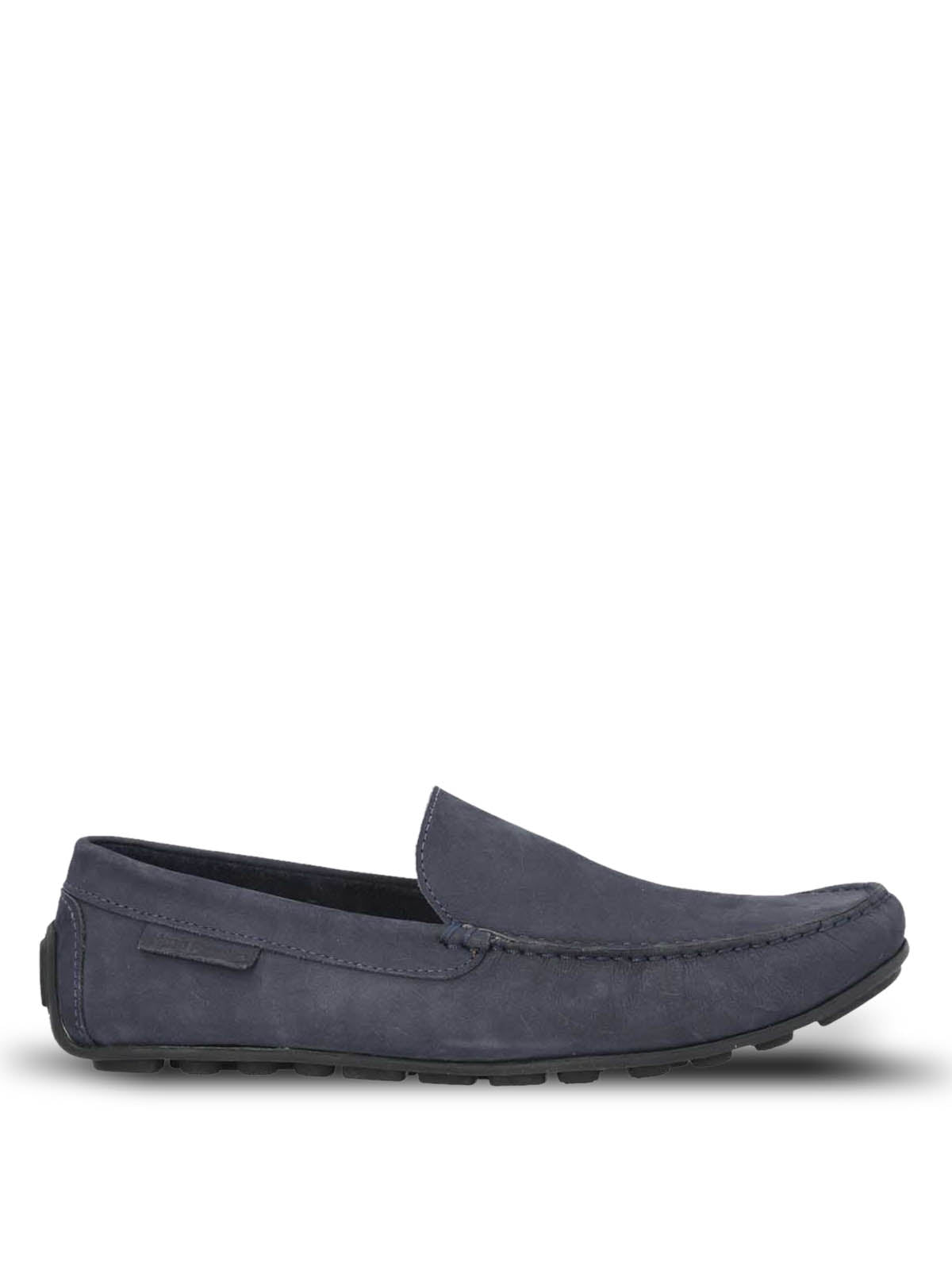Mocasin Cuero Hombre Blumenau Azul Oscuro