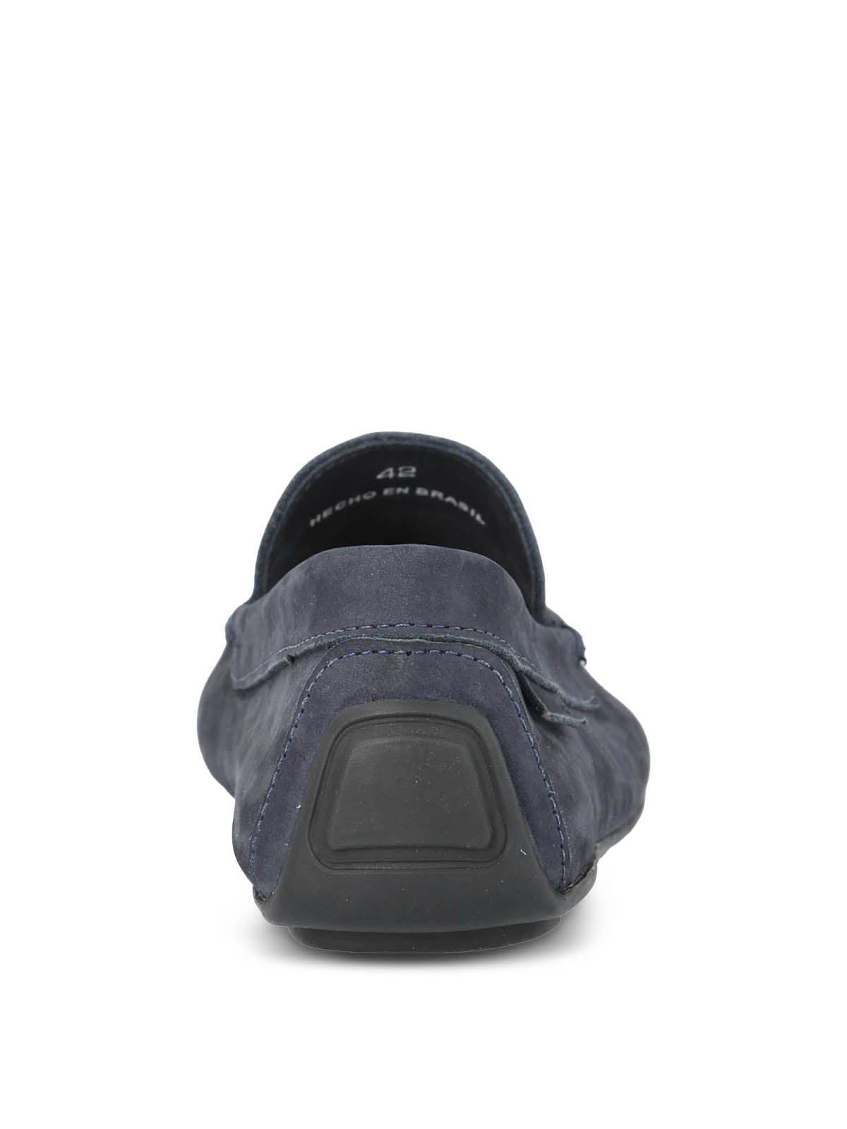Mocasin Cuero Hombre Blumenau Azul Oscuro