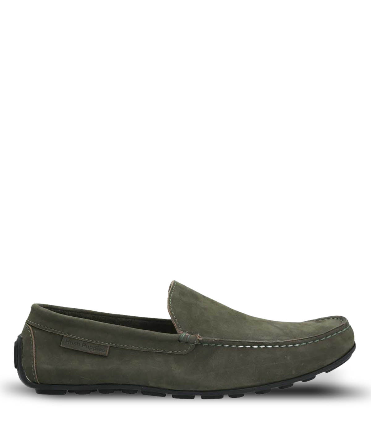Mocasin Cuero Hombre Blumenau Verde | Hush Puppies