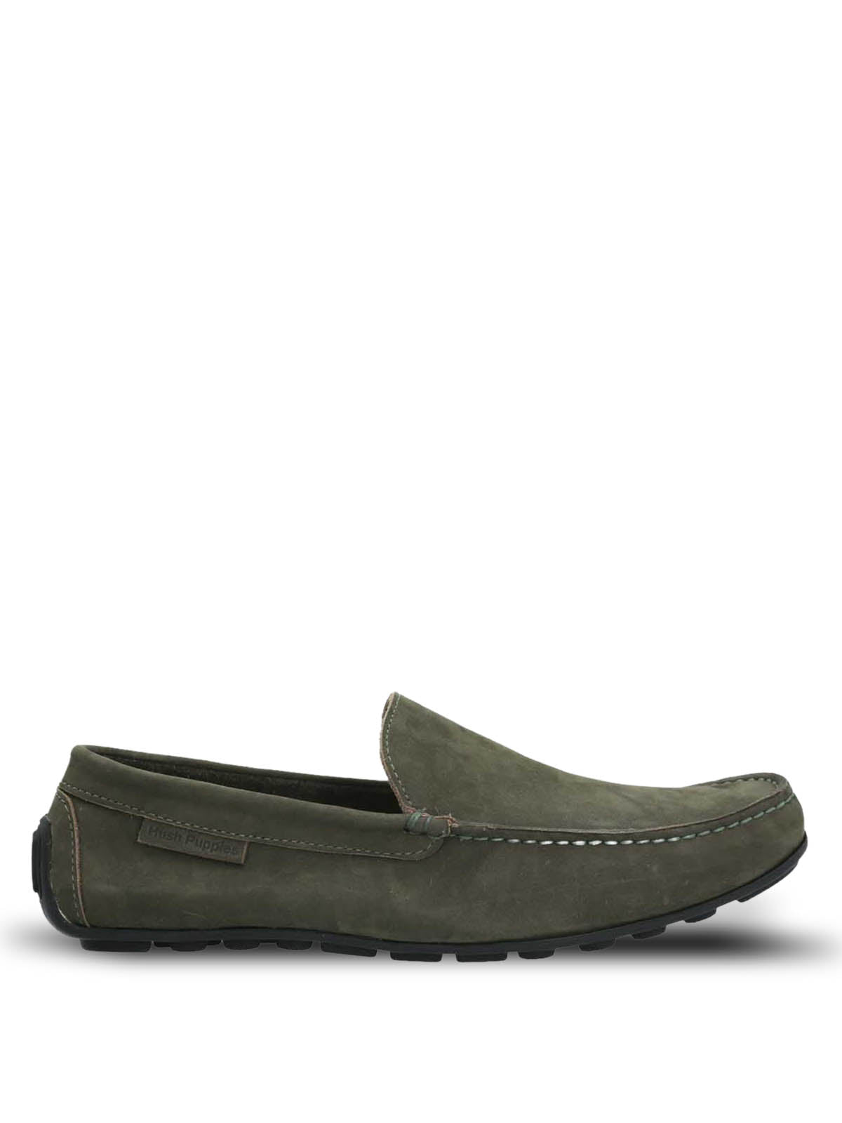 Mocasin Cuero Hombre Blumenau Verde | Hush Puppies
