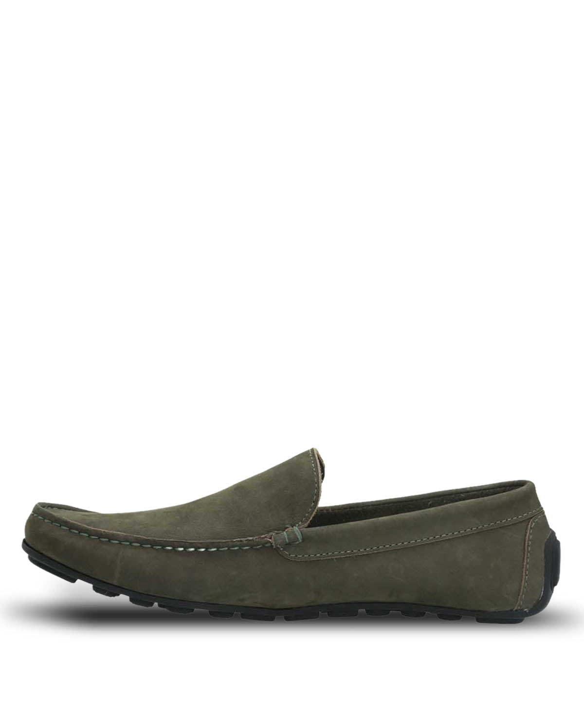 Mocasin Cuero Hombre Blumenau Verde | Hush Puppies