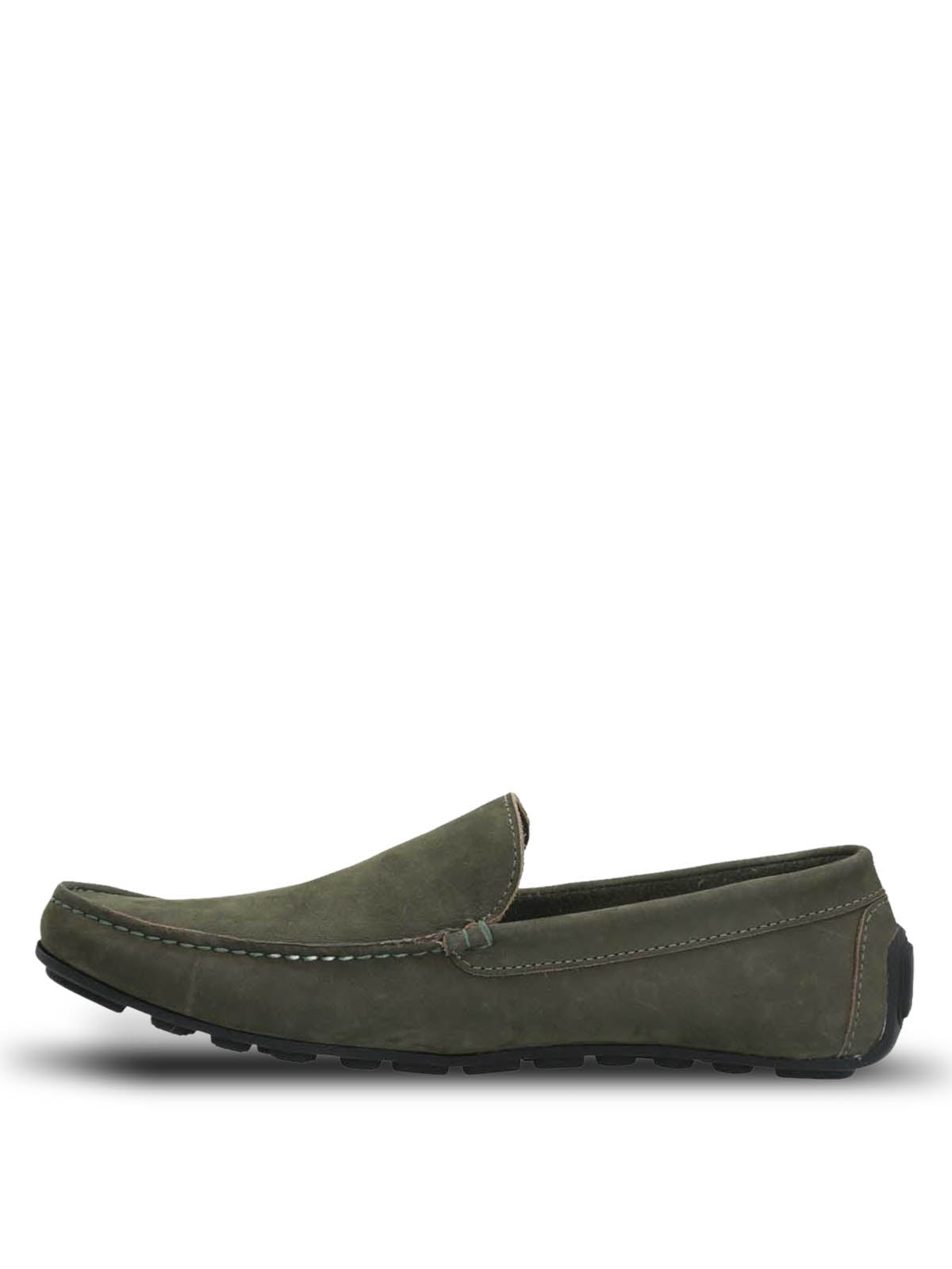 Mocasin Cuero Hombre Blumenau Verde | Hush Puppies