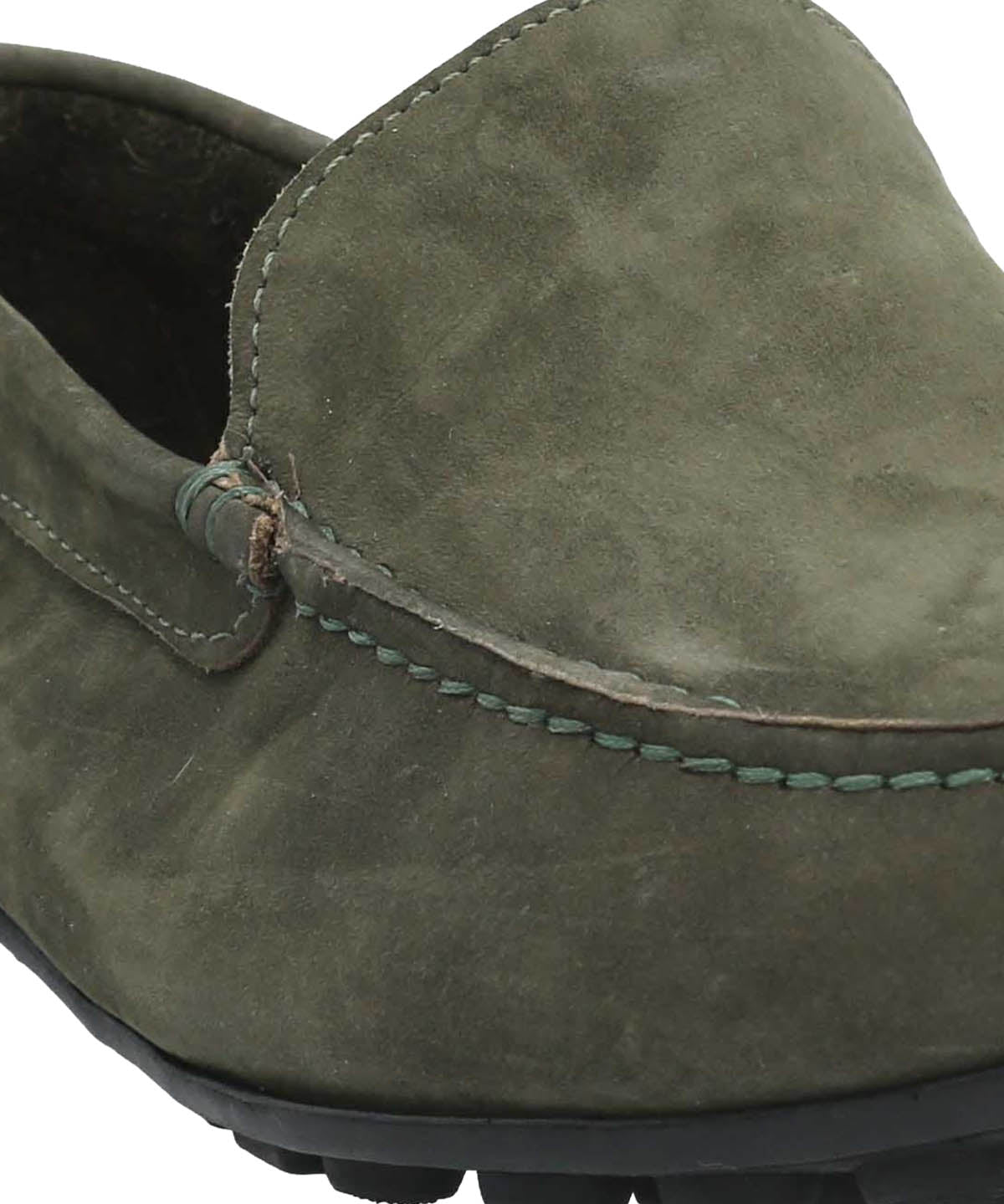 Mocasin Cuero Hombre Blumenau Verde | Hush Puppies