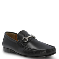 Mocasin Cuero Hombre Italiano Spello Negro Hush Puppies