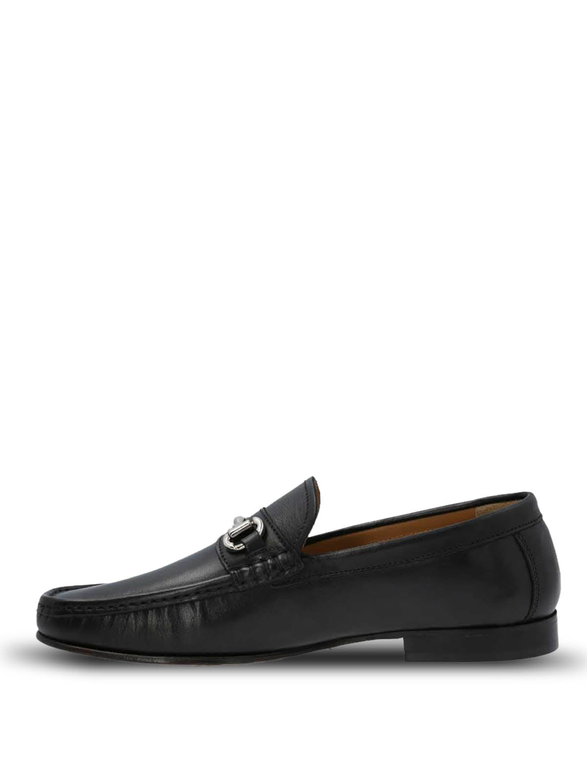 Mocasin Cuero Hombre Italiano Spello Negro Hush Puppies