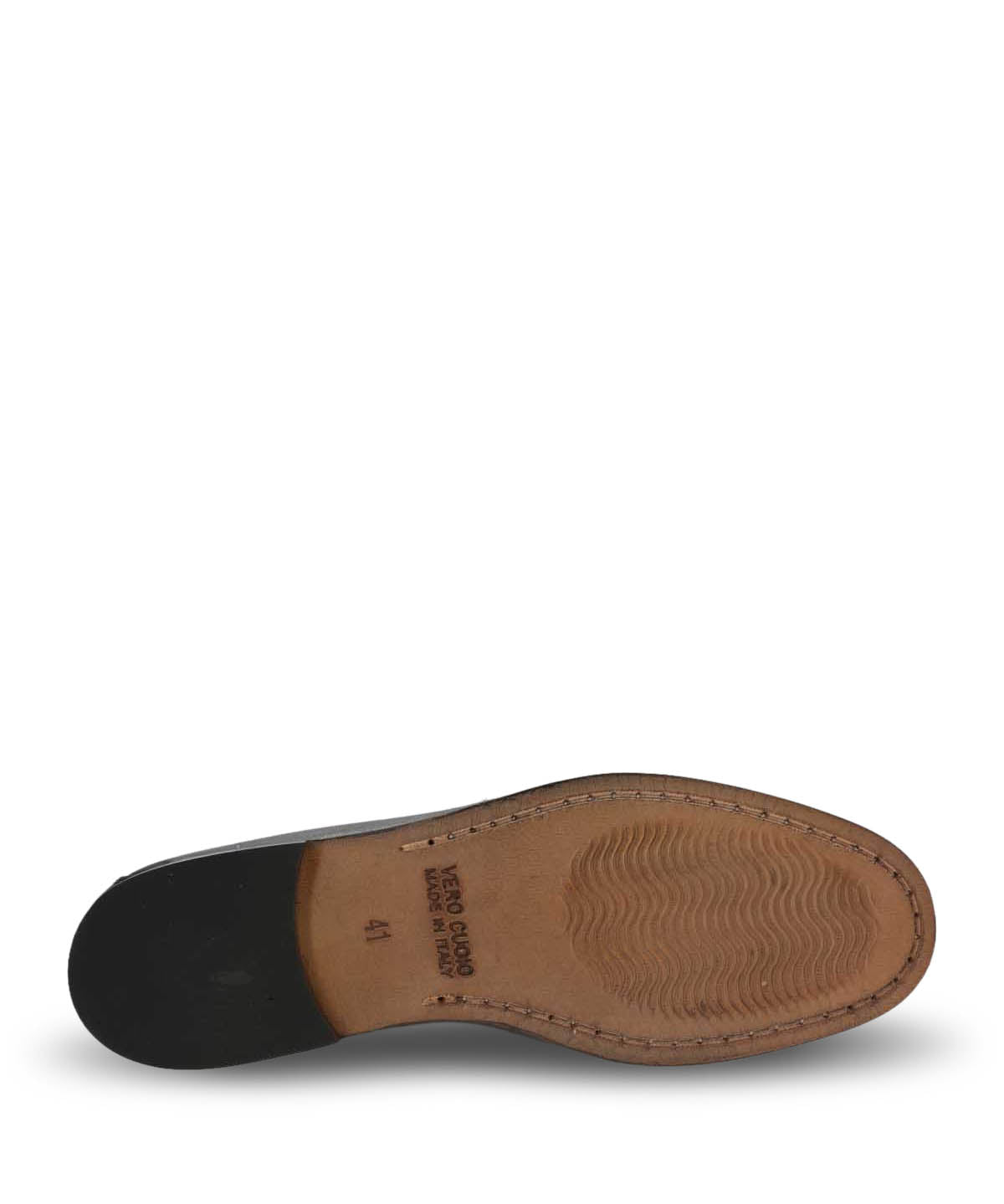 Mocasin Cuero Hombre Italiano Spello Negro Hush Puppies