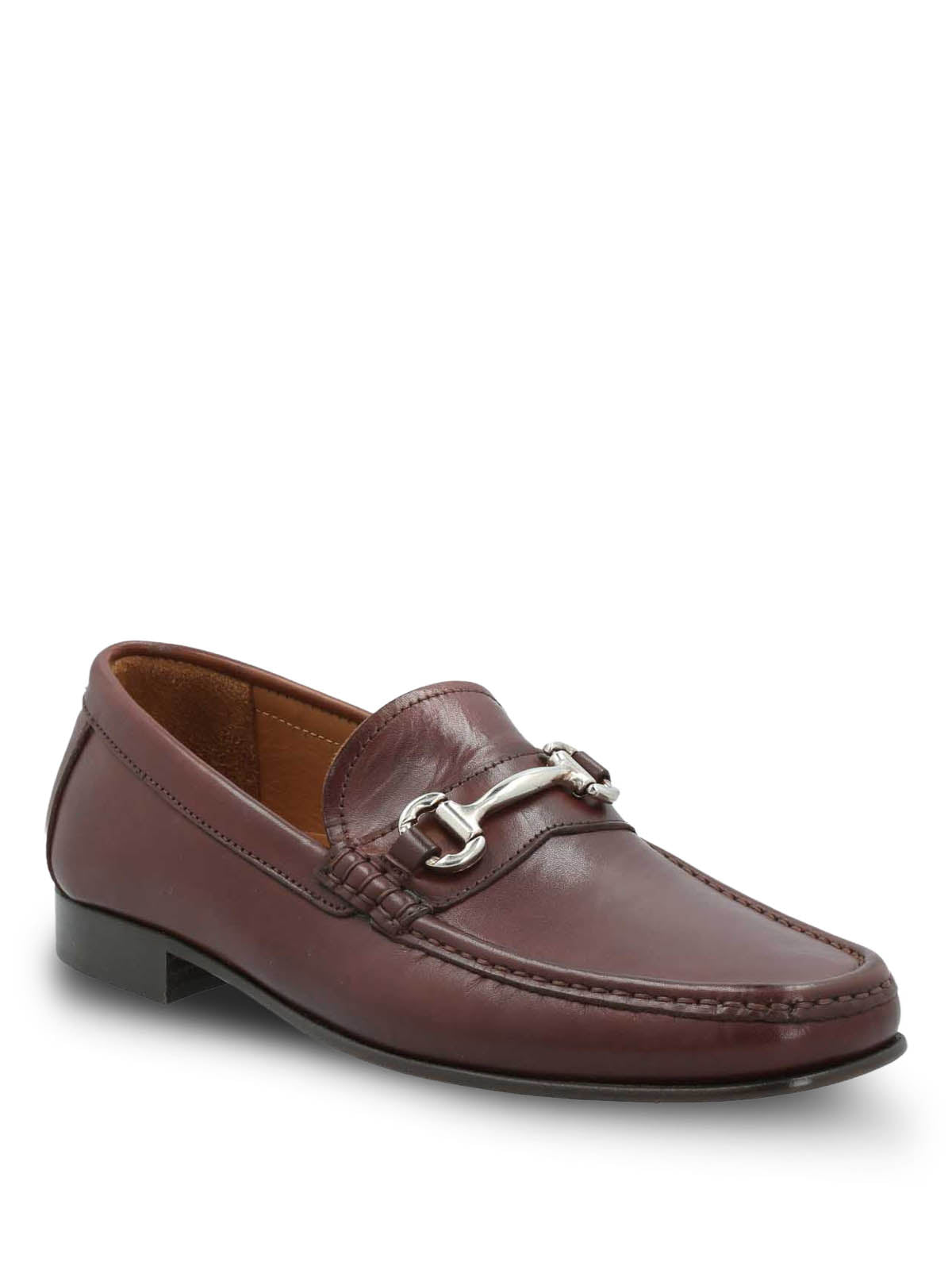 Mocasin Cuero Hombre Italiano Spello Café Hush Puppies