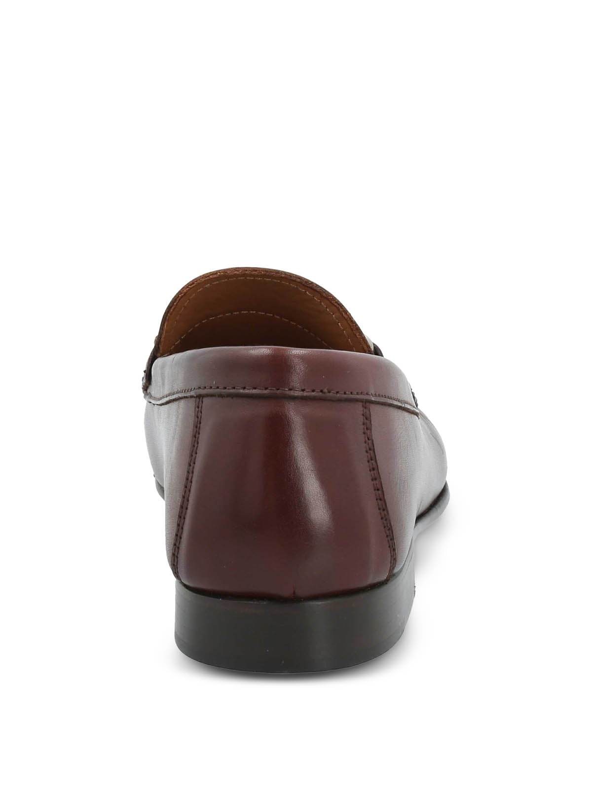 Mocasin Cuero Hombre Italiano Spello Café Hush Puppies