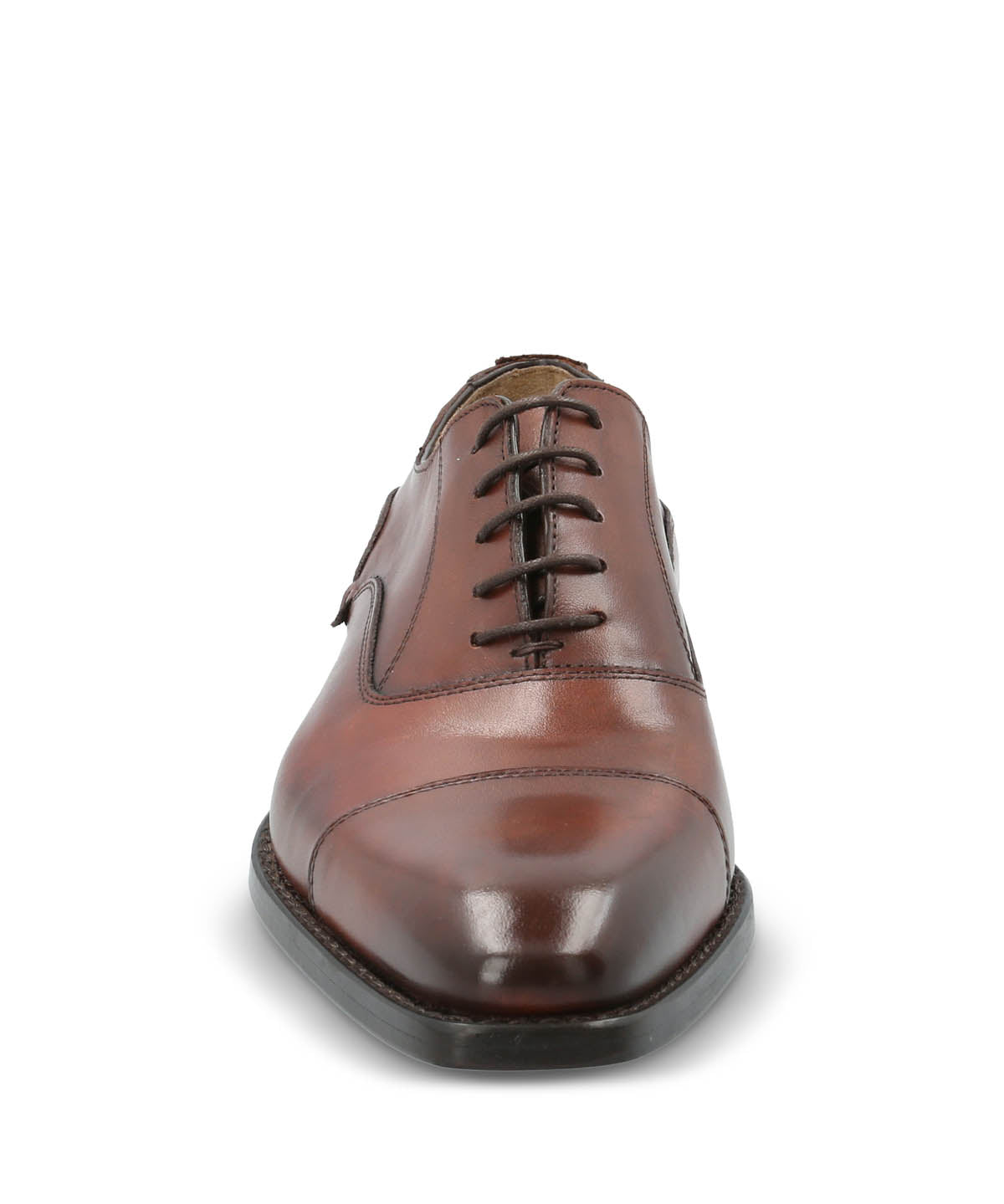 Zapato Cuero Hombre Italiano Poleone Café Hush Puppies