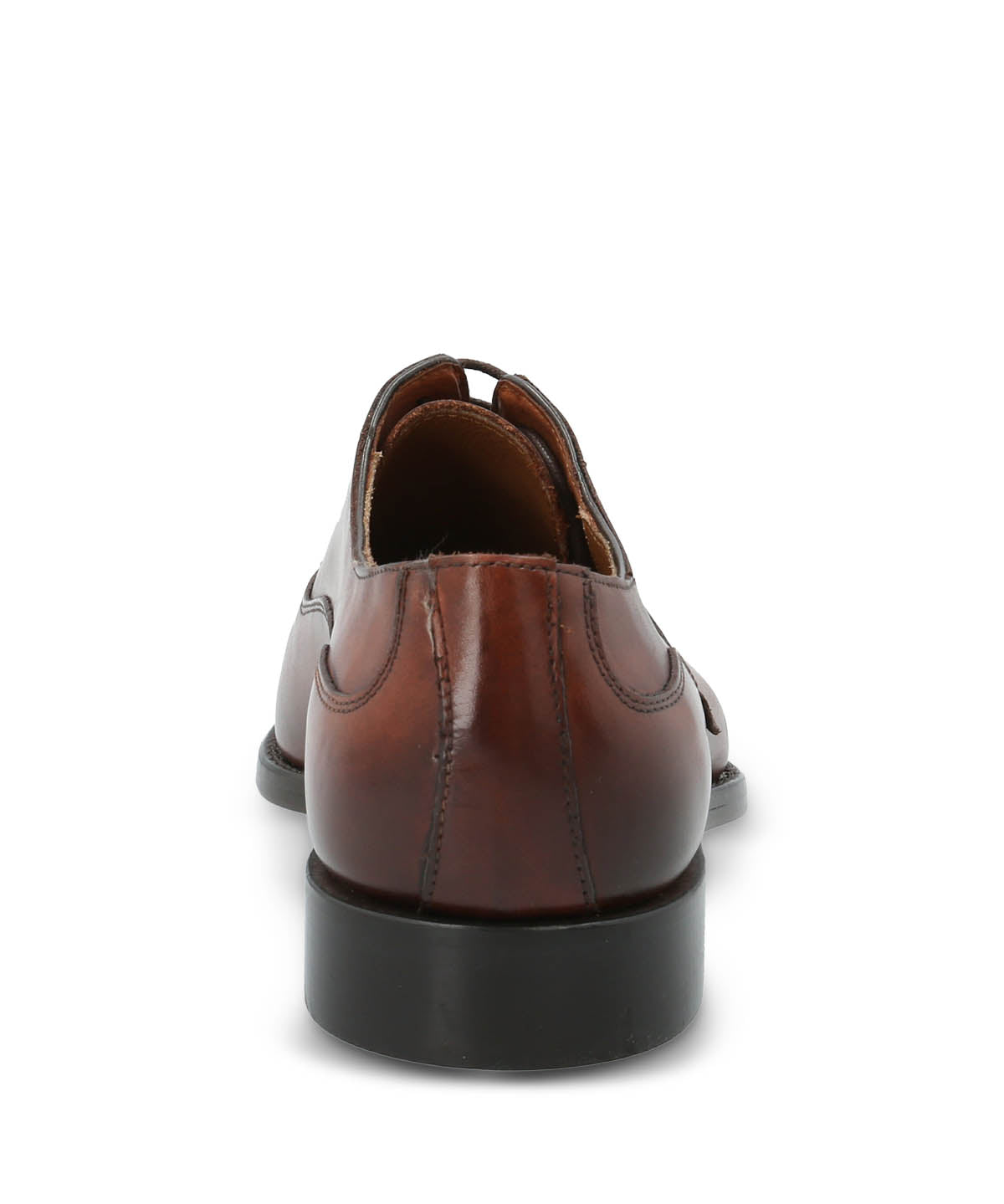 Zapato Cuero Hombre Italiano Poleone Café Hush Puppies