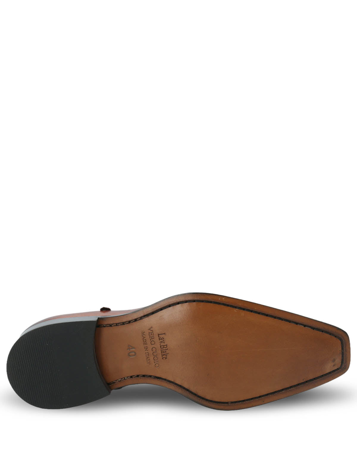 Zapato Cuero Hombre Italiano Poleone Café Hush Puppies