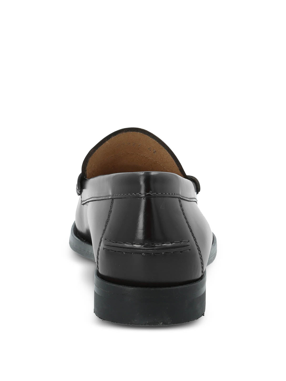 Mocasin Cuero Hombre Italiano Cerata Negro Hush Puppies