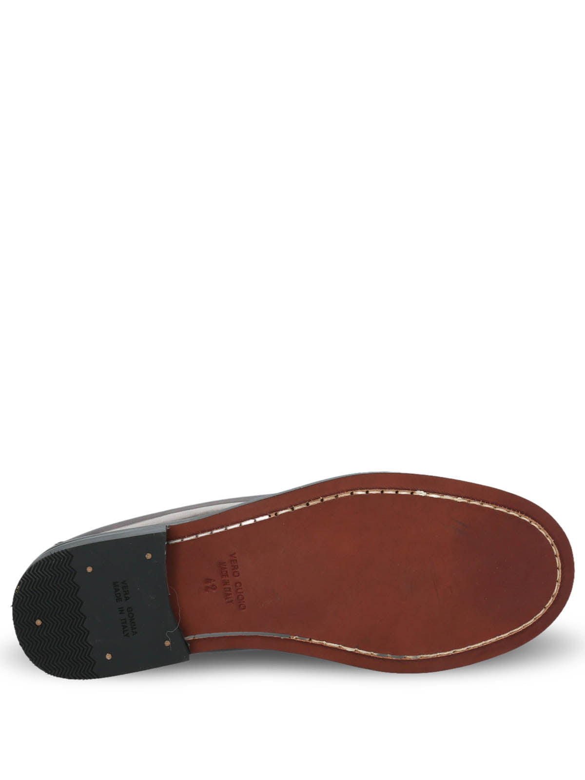 Mocasin Cuero Hombre Italiano Cerata Burdeo Hush Puppies